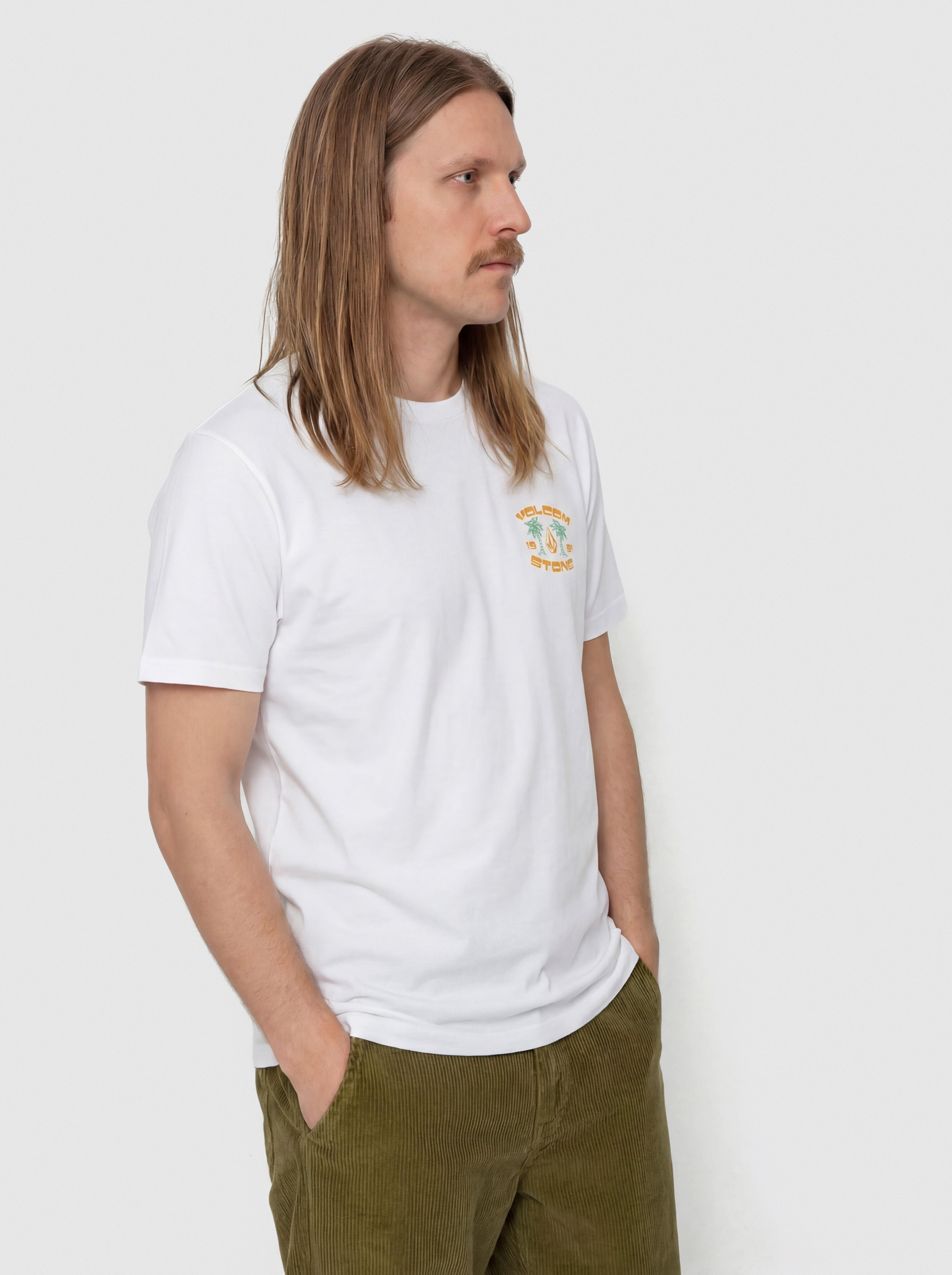 T-shirt Volcom 91 Palm Bsc (white)