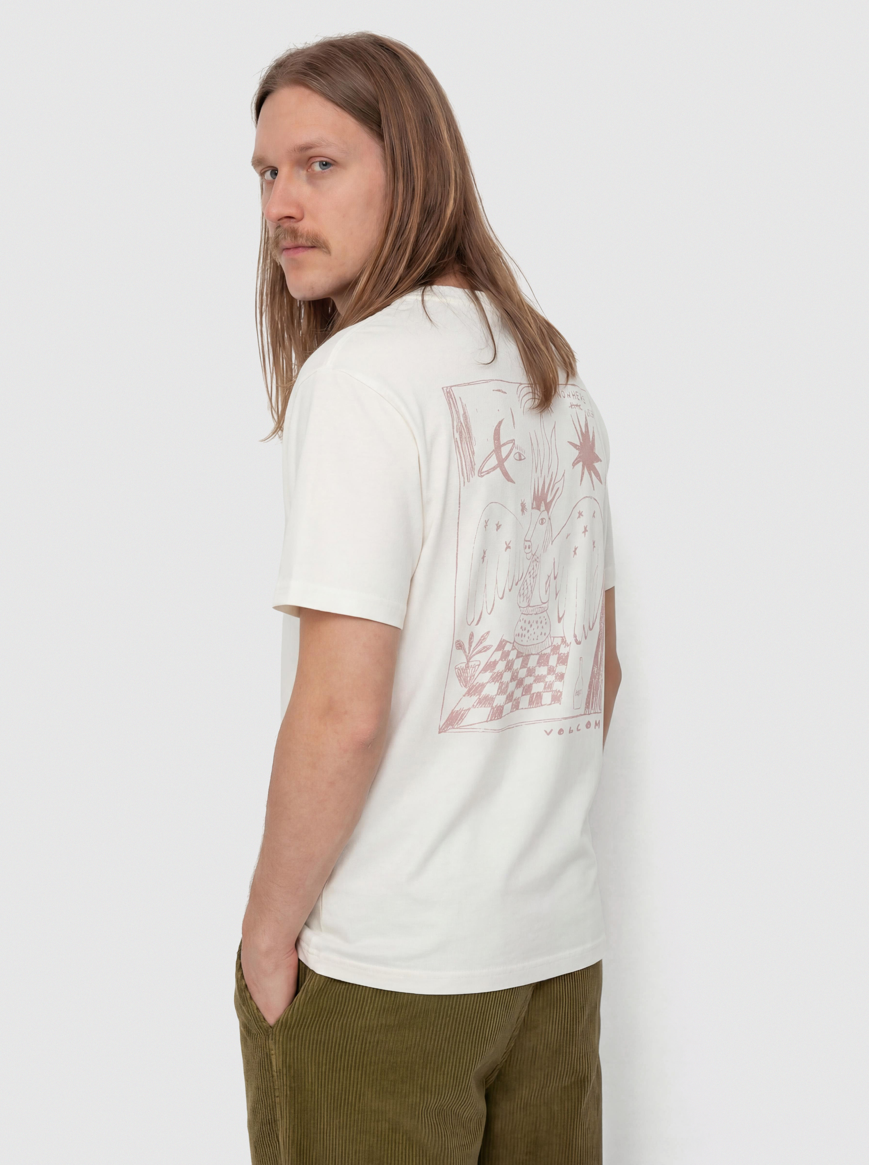 T-shirt Volcom Nowhere (white)