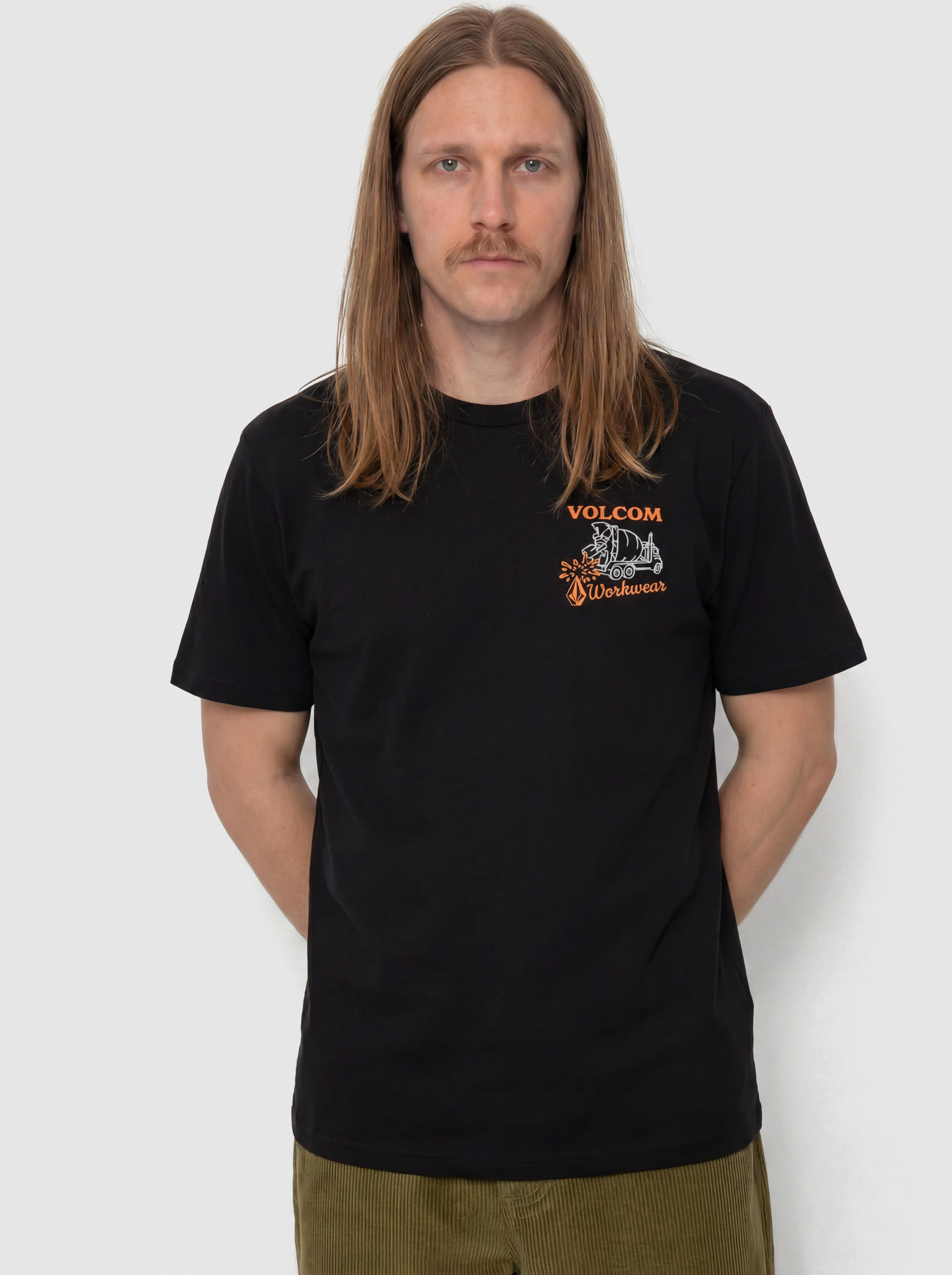 T-shirt Volcom Pour Choices Bsc (black)