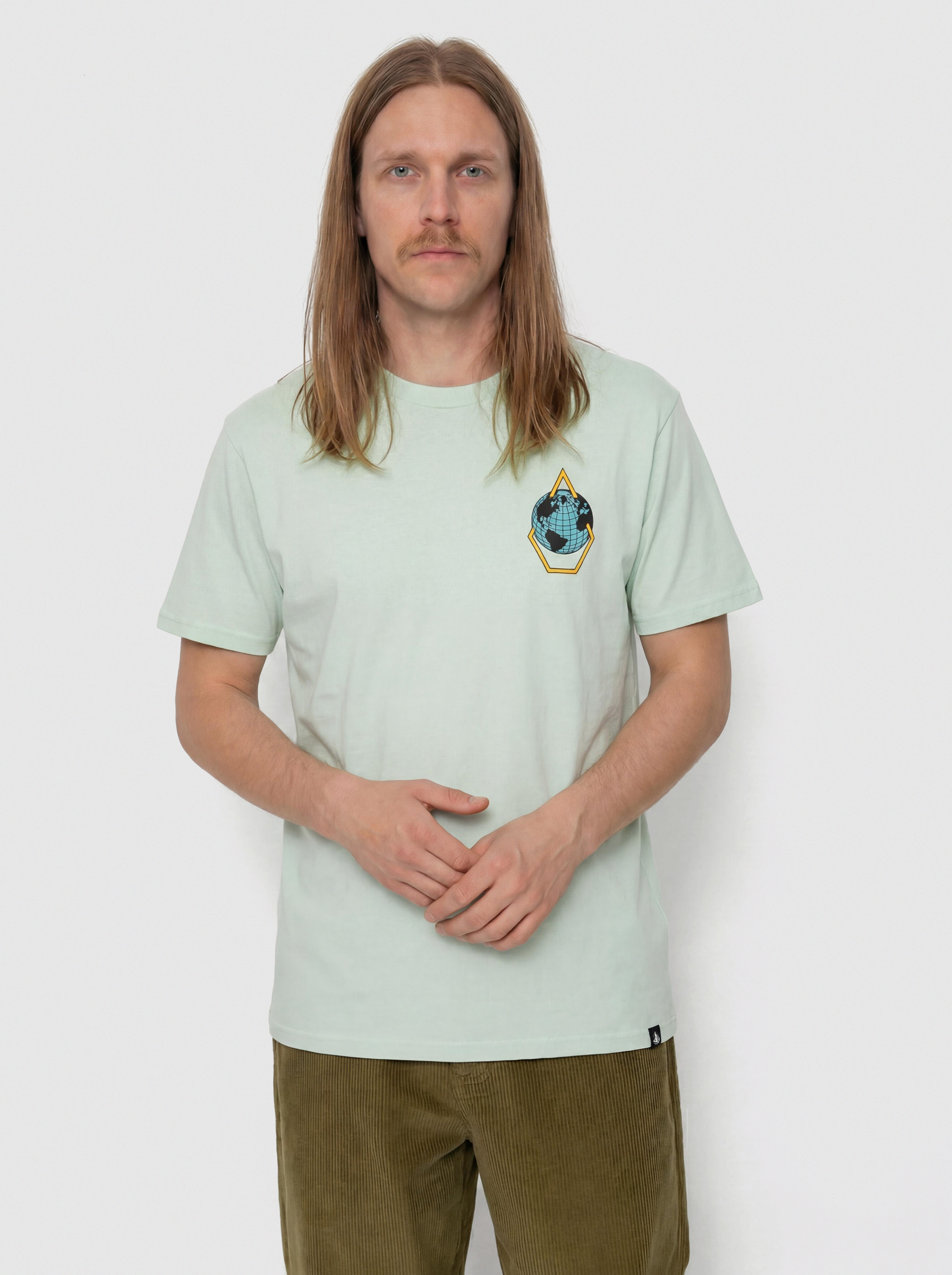 T-shirt Volcom Globular (pale aqua)