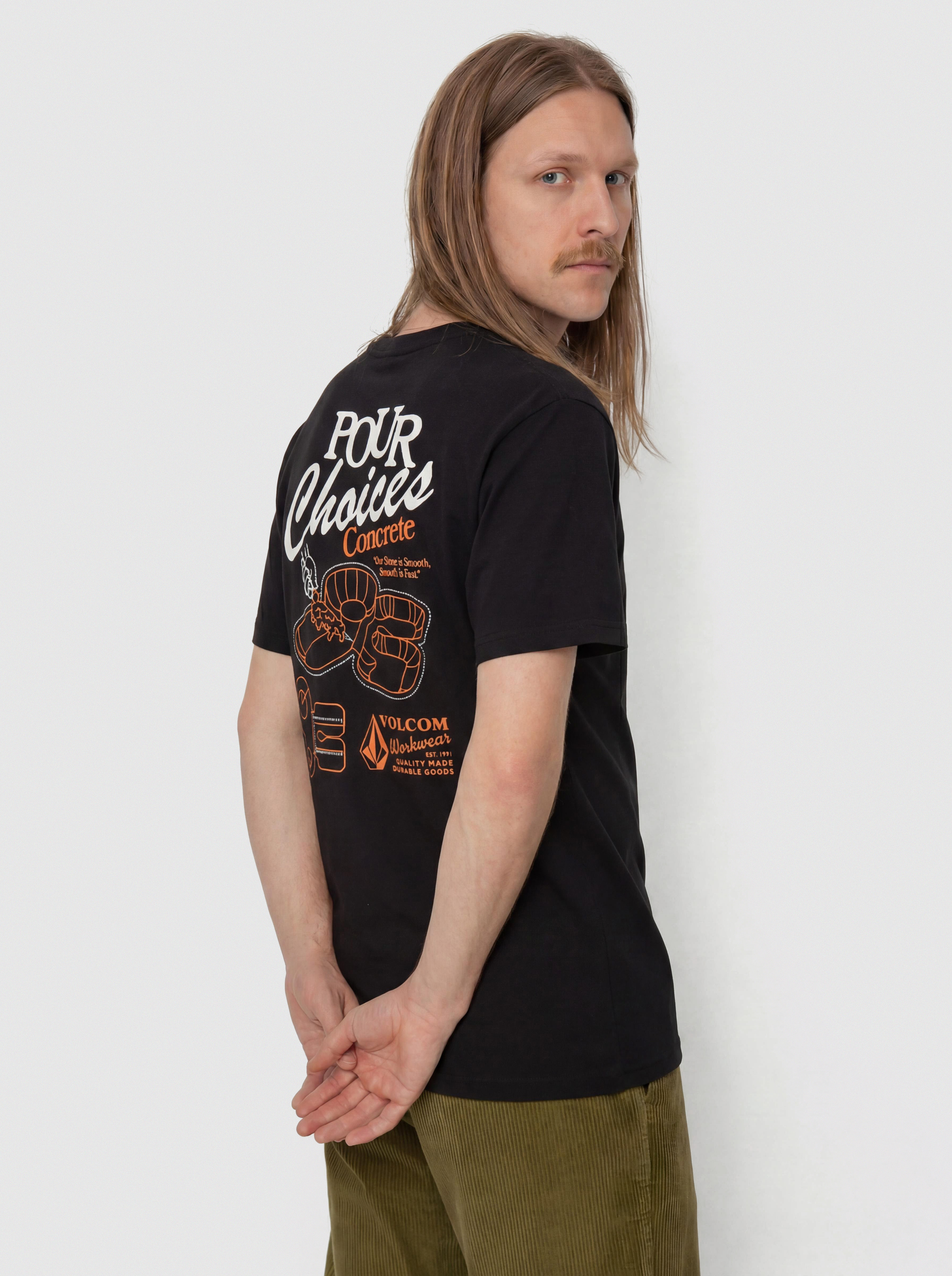 T-shirt Volcom Pour Choices Bsc (black)