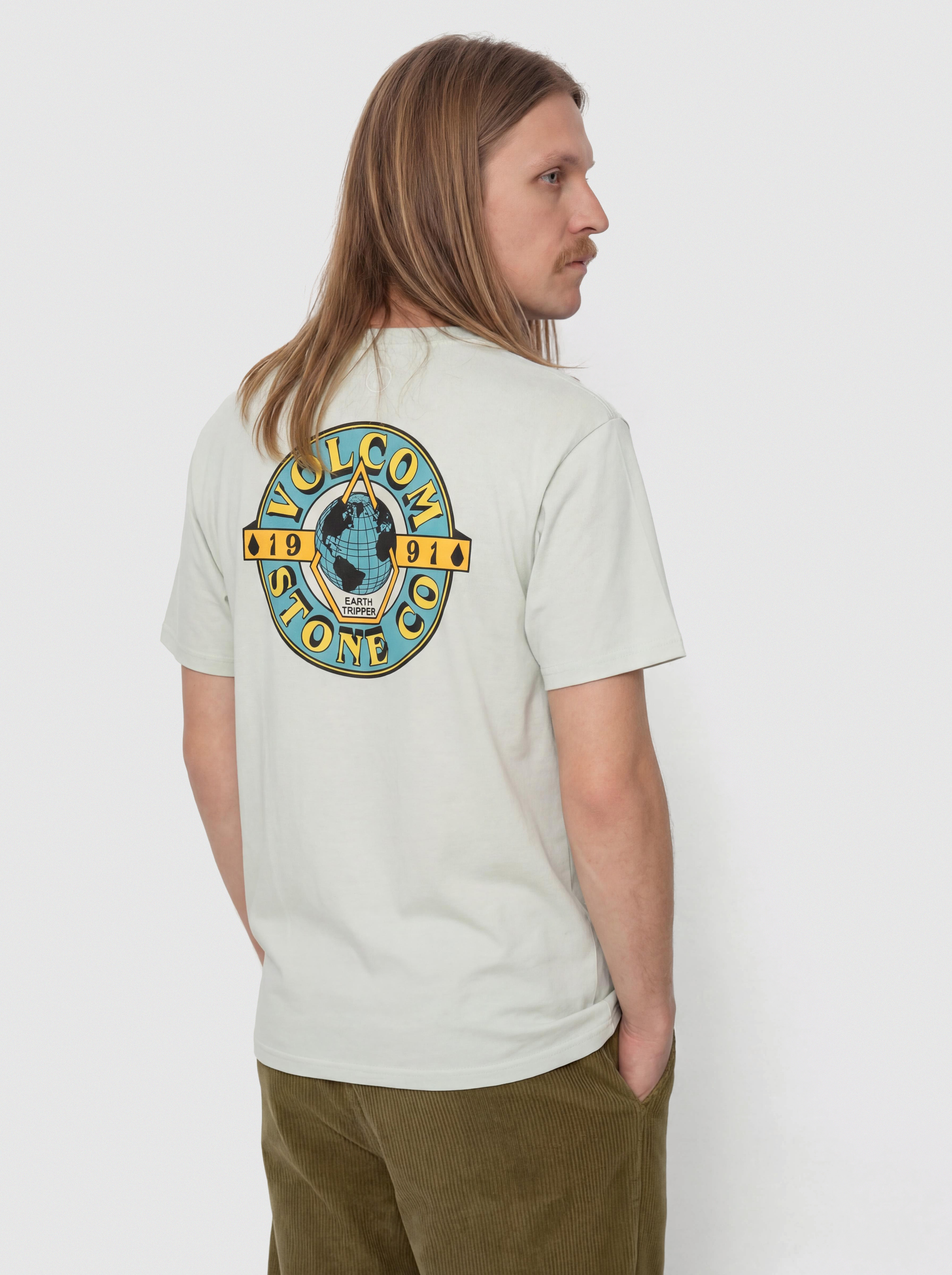 T-shirt Volcom Globular (pale aqua)