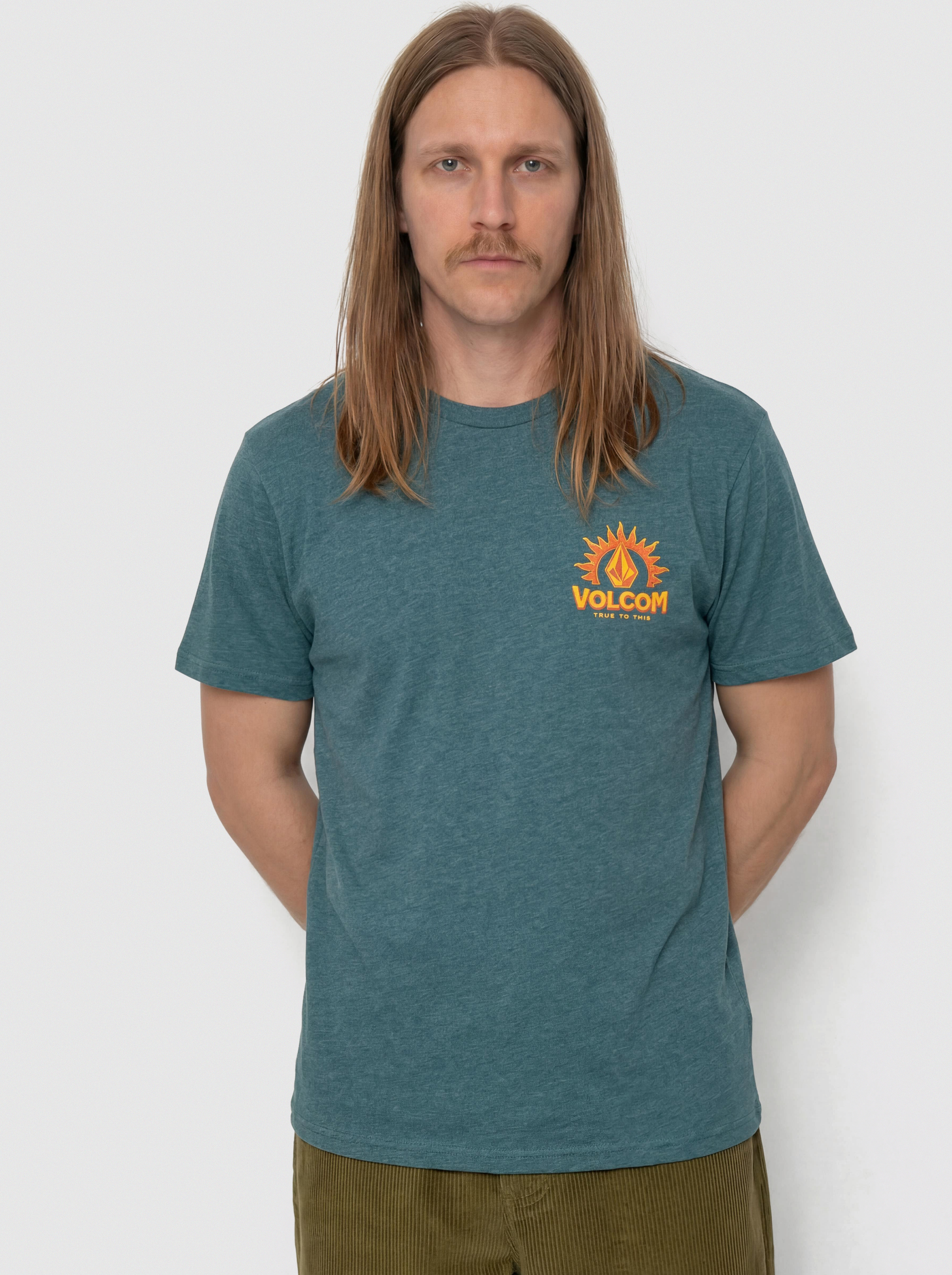 T-shirt Volcom Solstice Hth (rifle green)