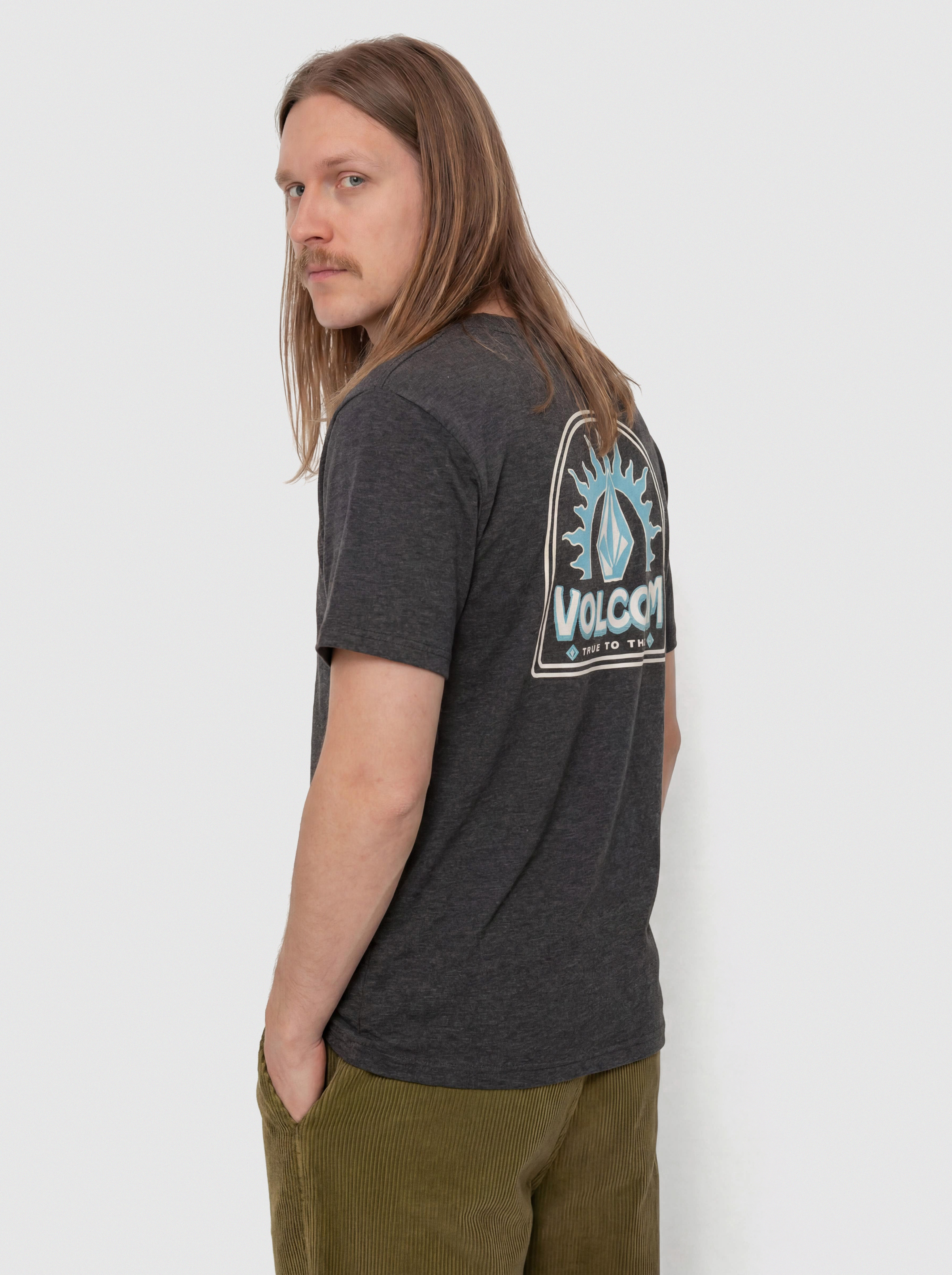 T-shirt Volcom Solstice Hth (heather black)