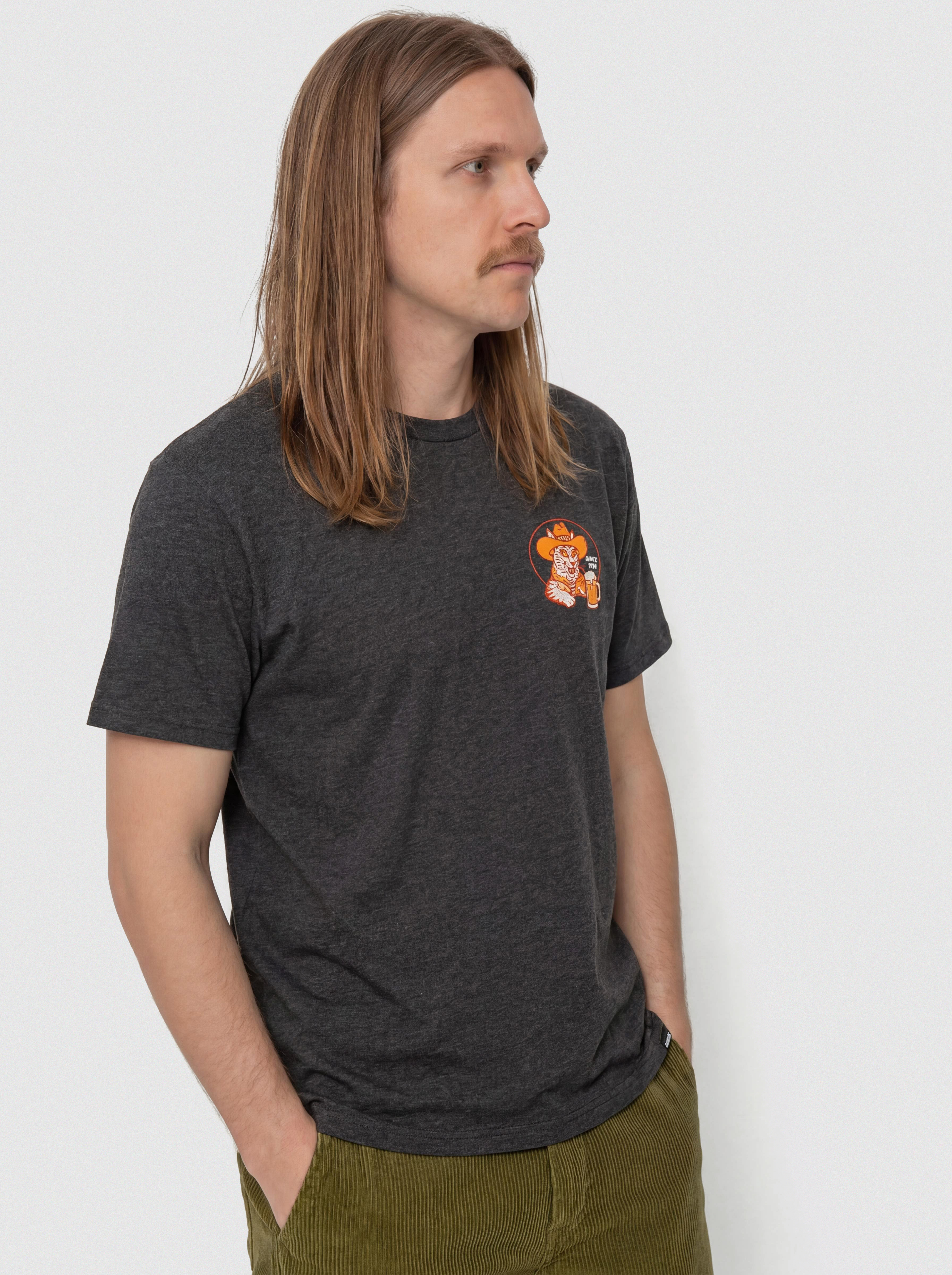 T-shirt Volcom Meowdy Hth (heather black)