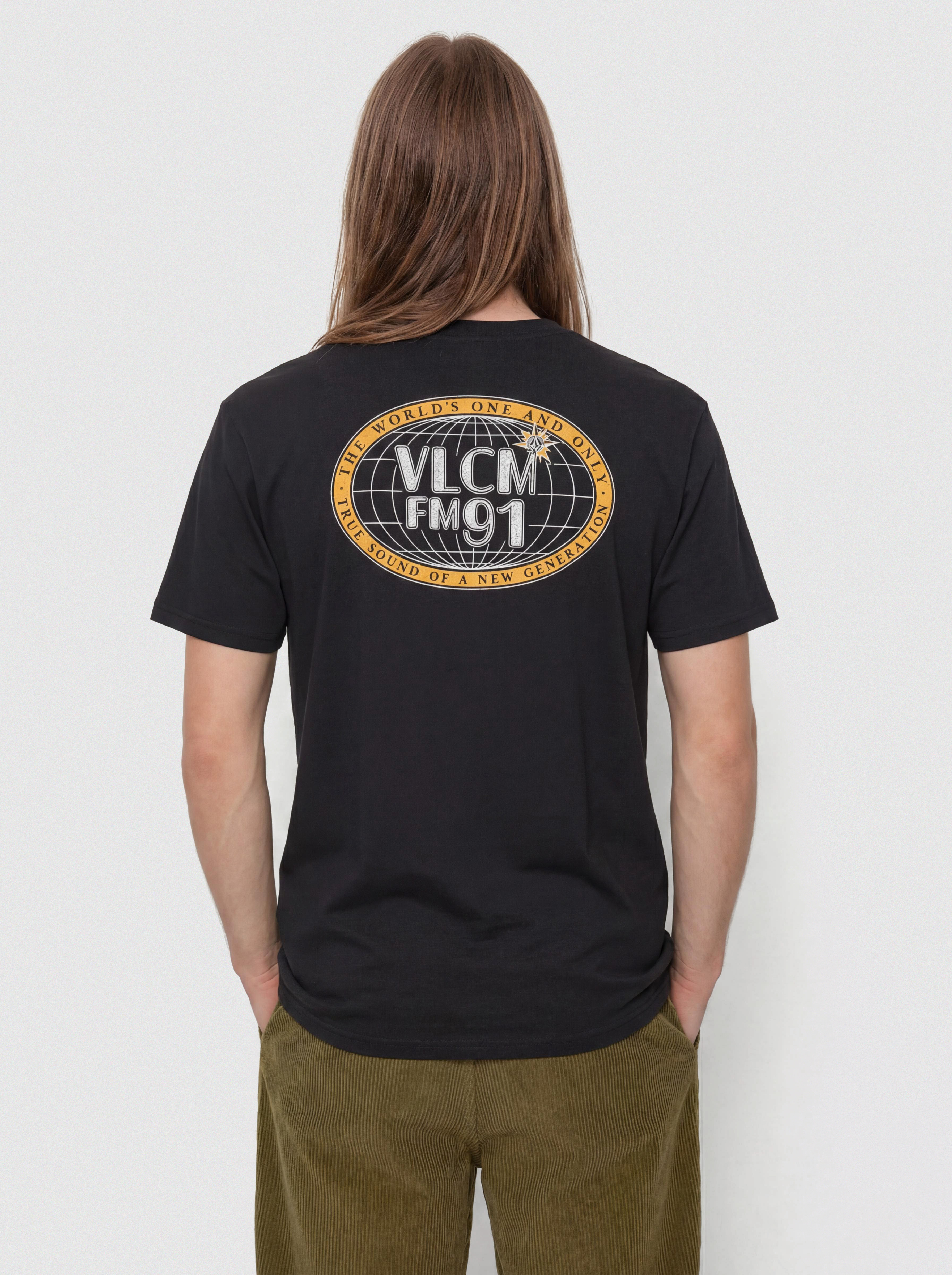 T-shirt Volcom Tune In (antique black)