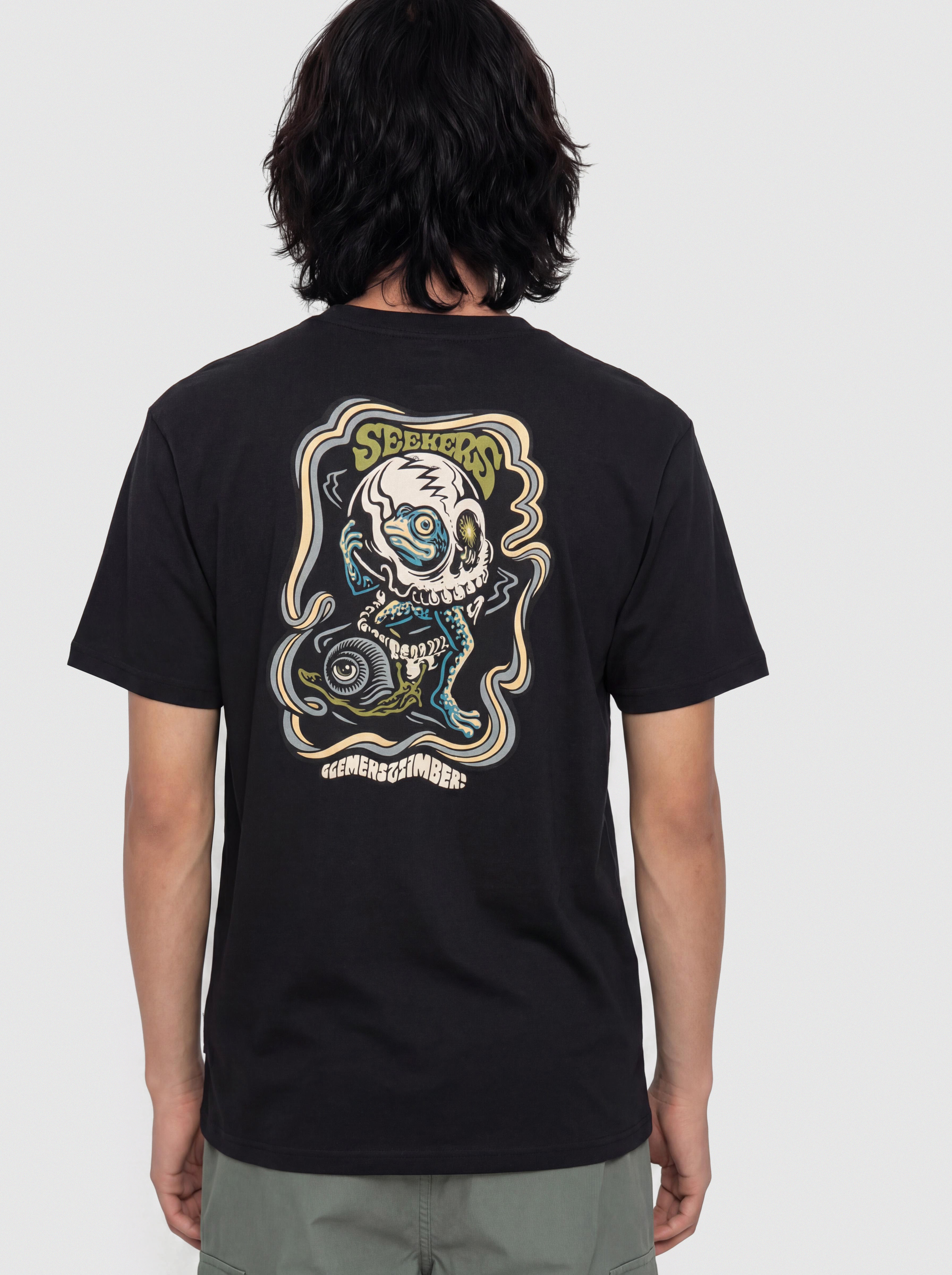 T-shirt Element Timber Hermit (off black)