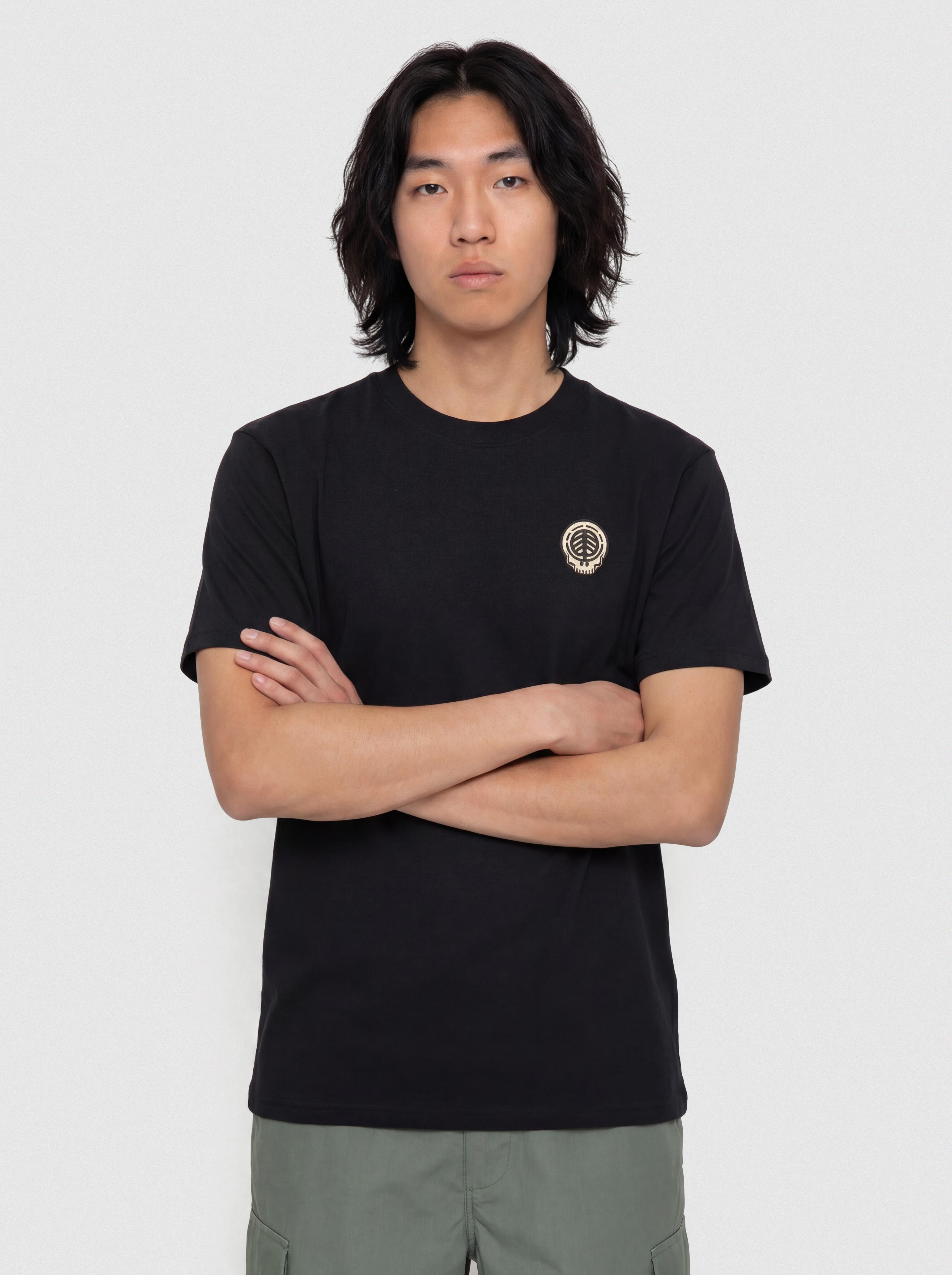 T-shirt Element Timber Hermit (off black)