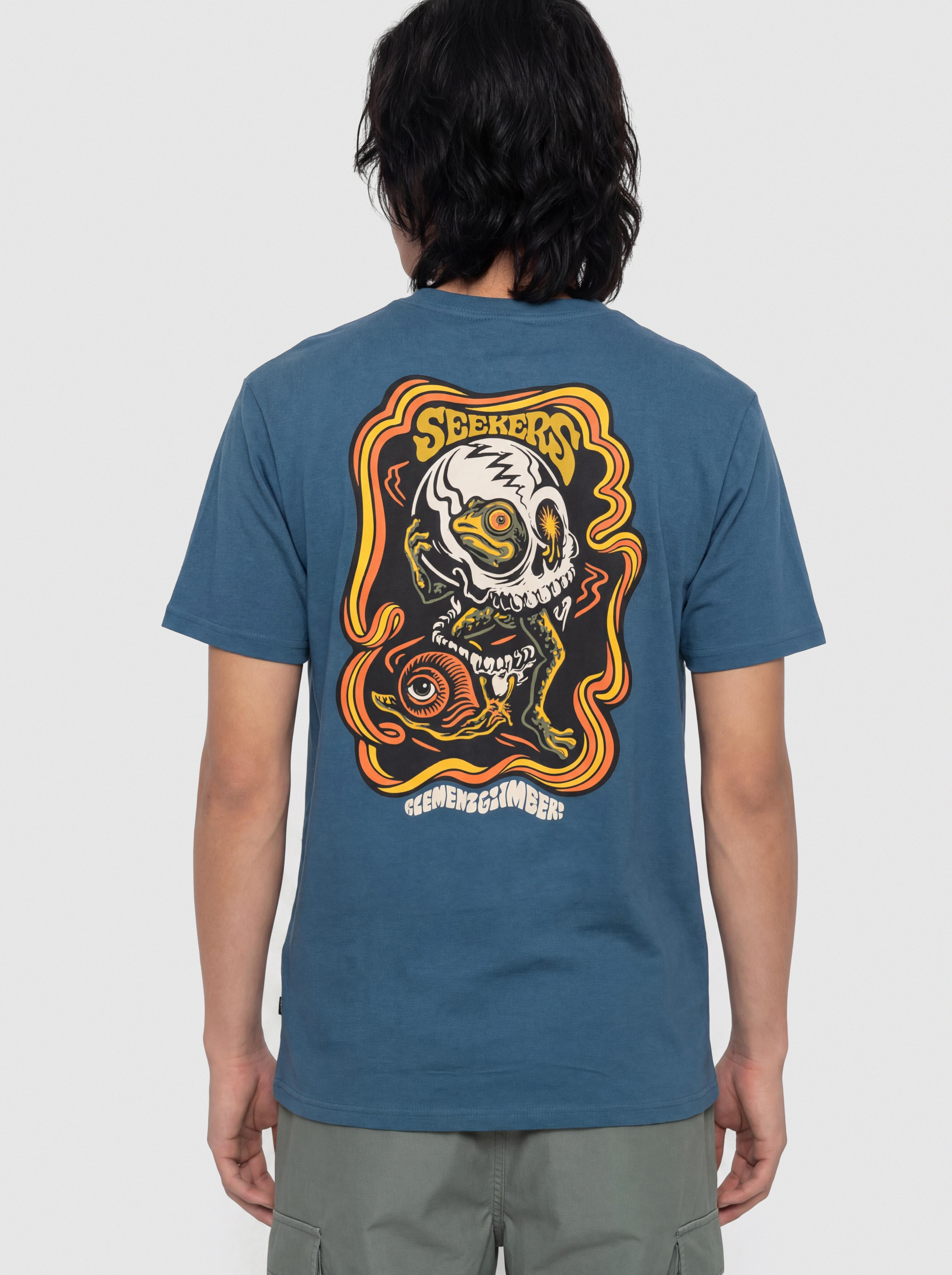 T-shirt Element Timber Hermit (mallard blue)