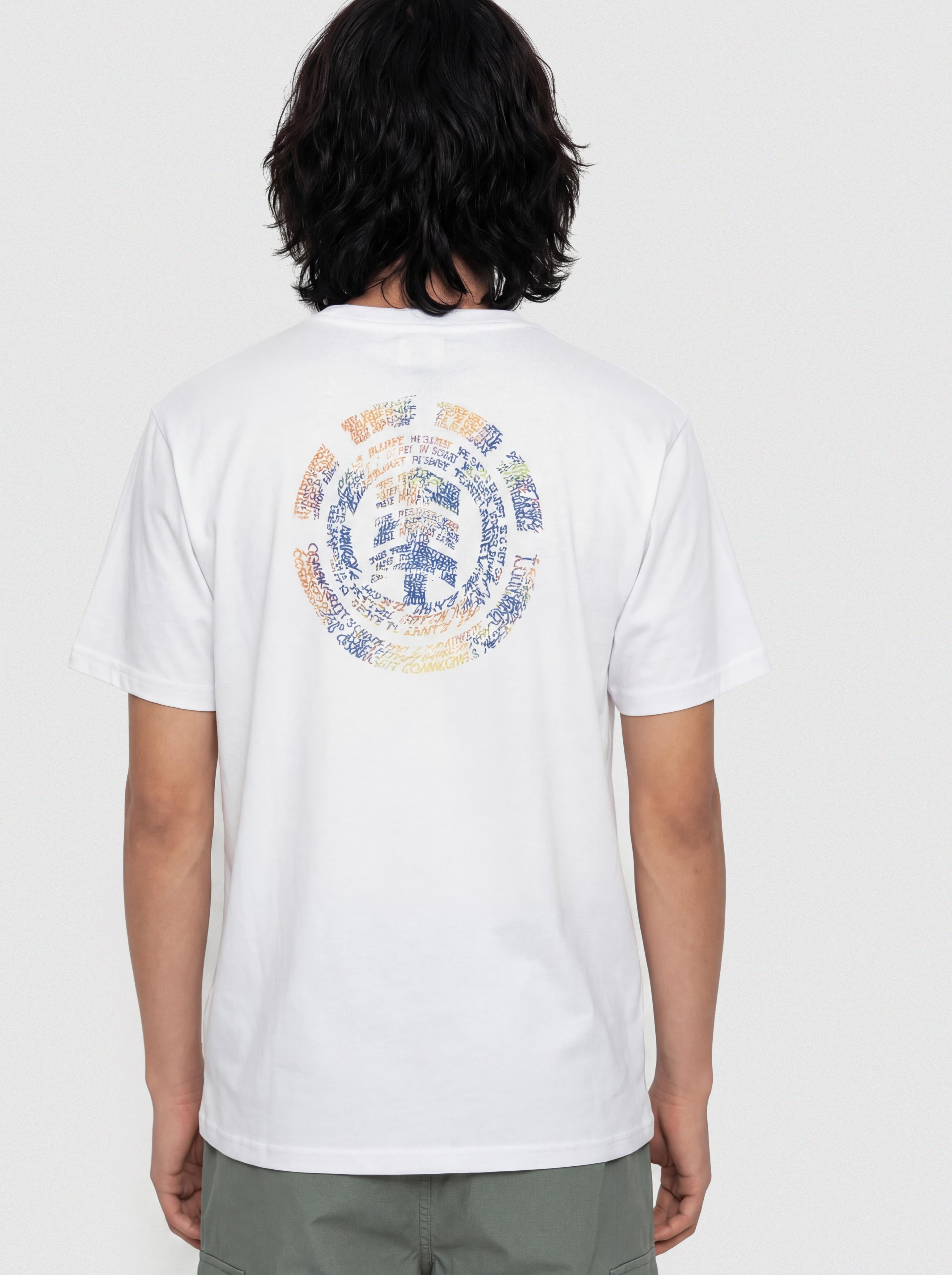 T-shirt Element Tree Icon (optic white)