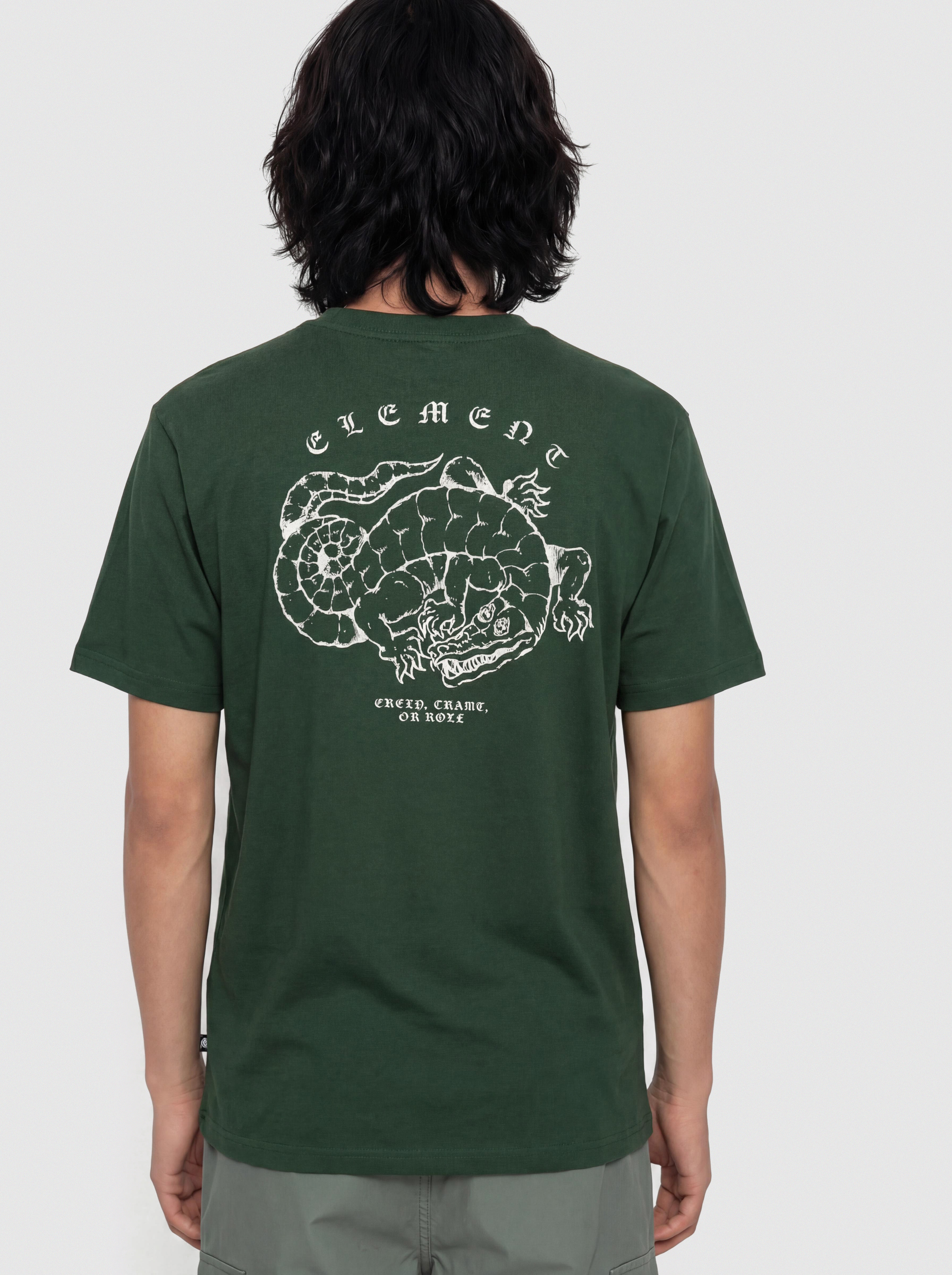T-shirt Element Aligator (dark green)