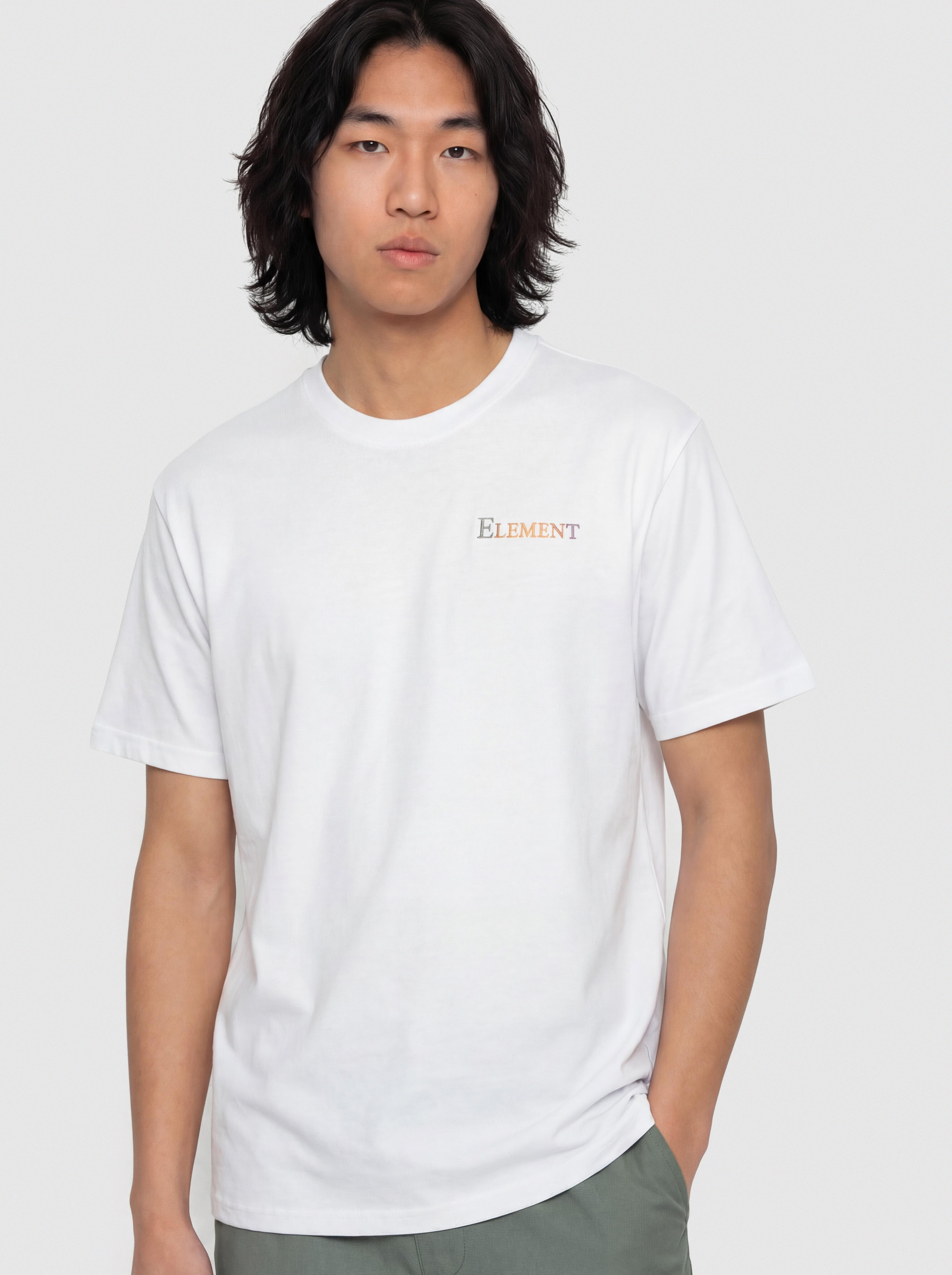 T-shirt Element Tree Icon (optic white)