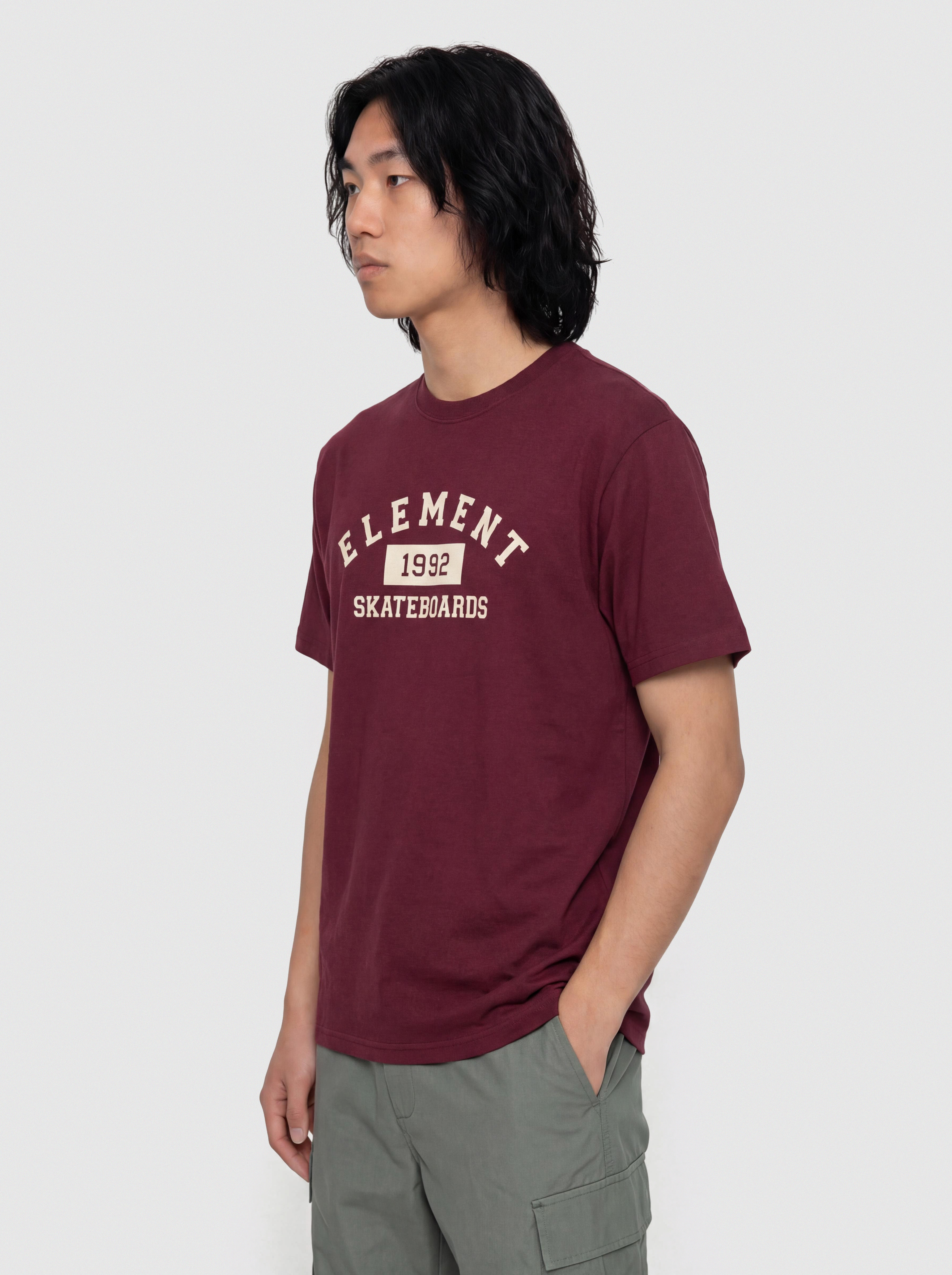 T-shirt Element Home Team (zinfandel)