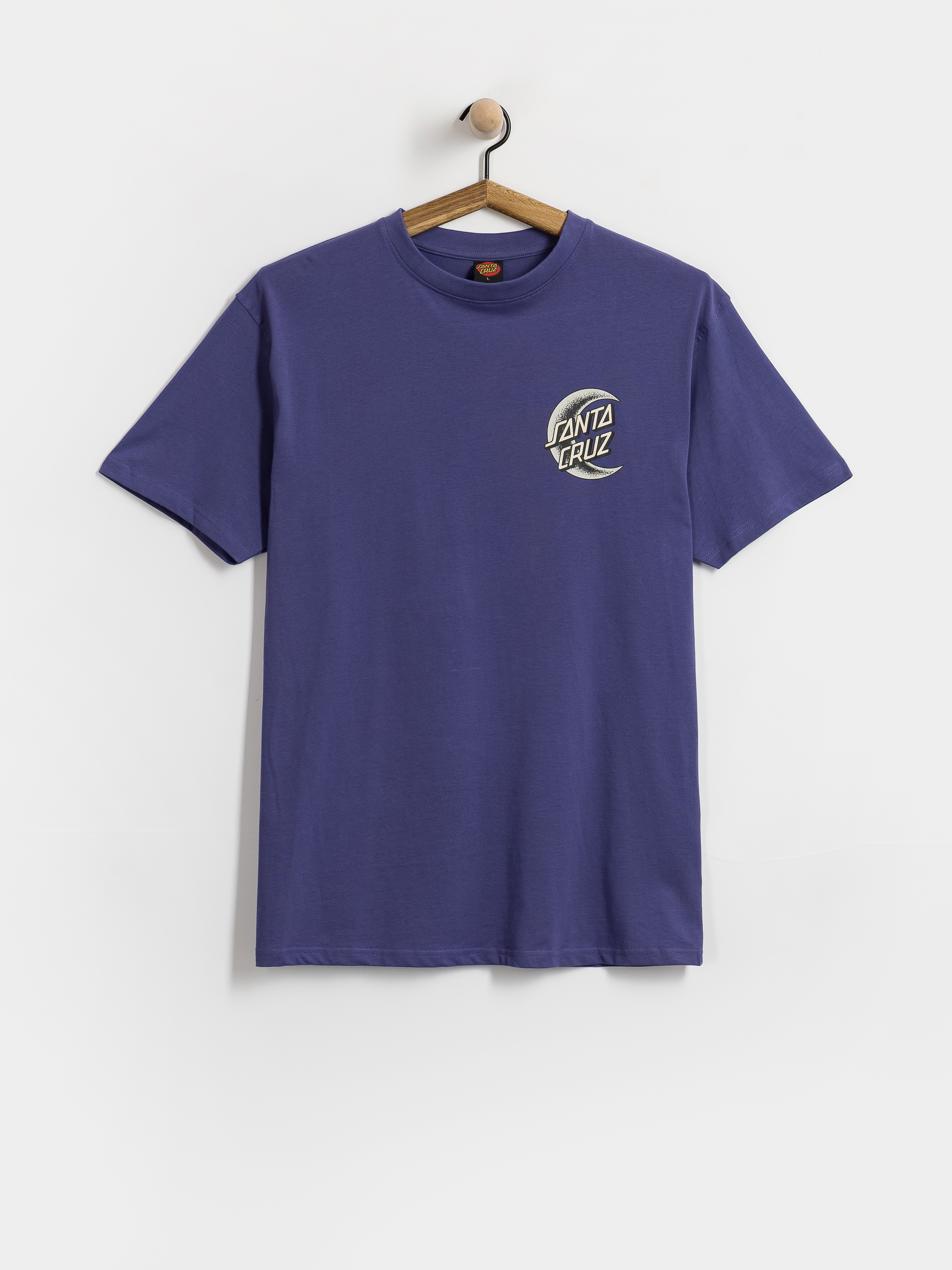 T-shirt Santa Cruz Crescent Moon Chest (navy dusk)