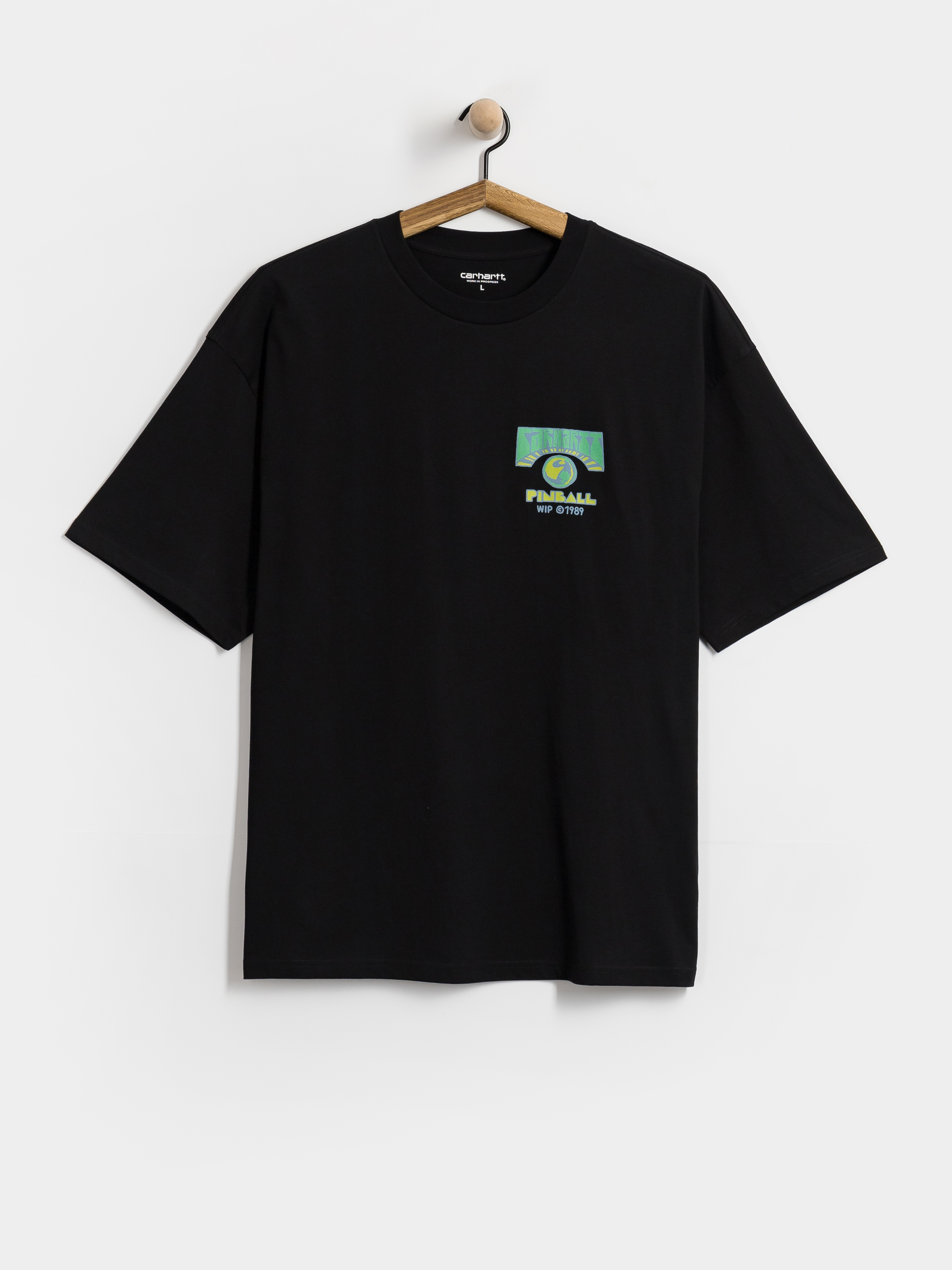 T-shirt Carhartt WIP Pinball (black)