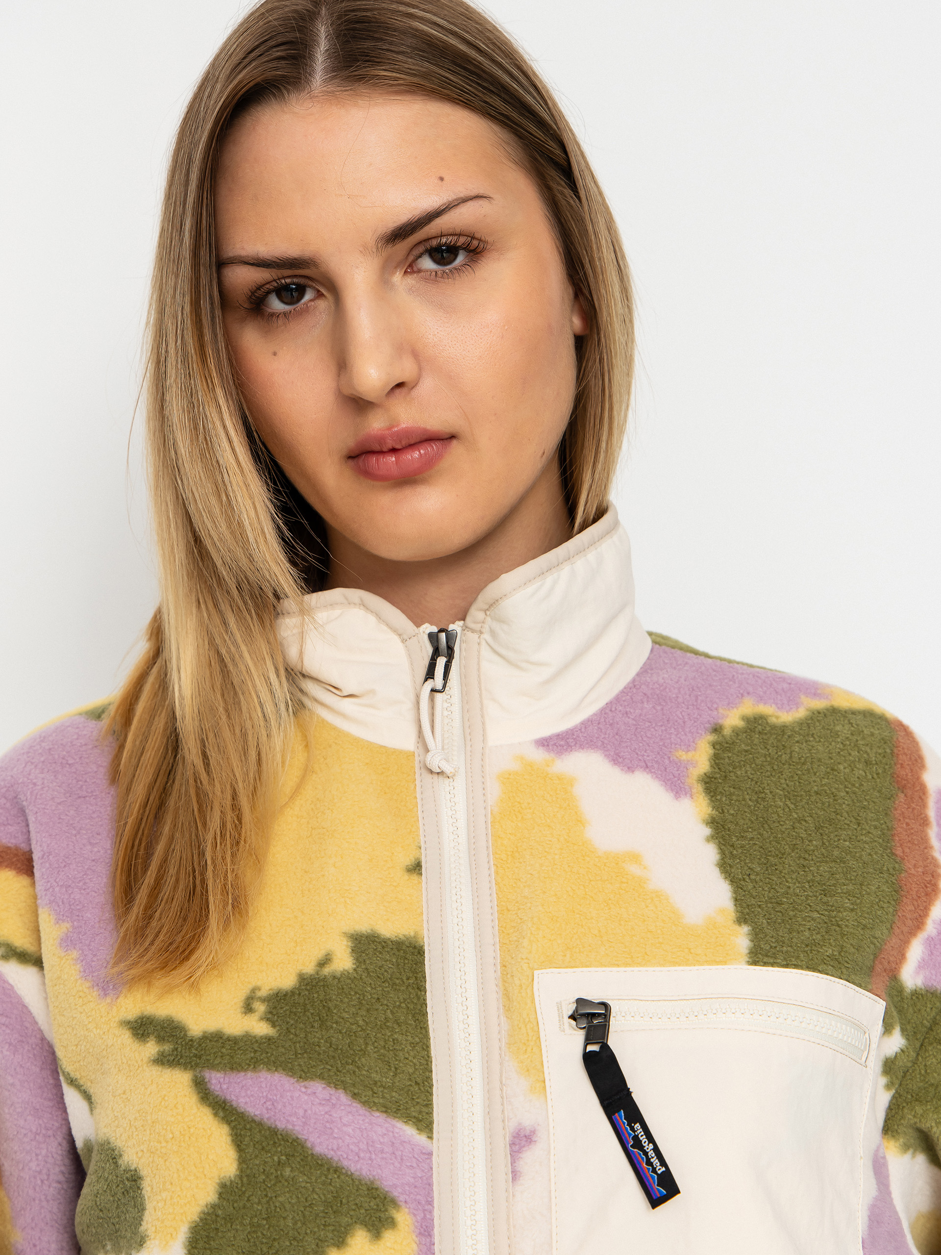 Damski Polar Patagonia Synchilla (sunshine/natural)