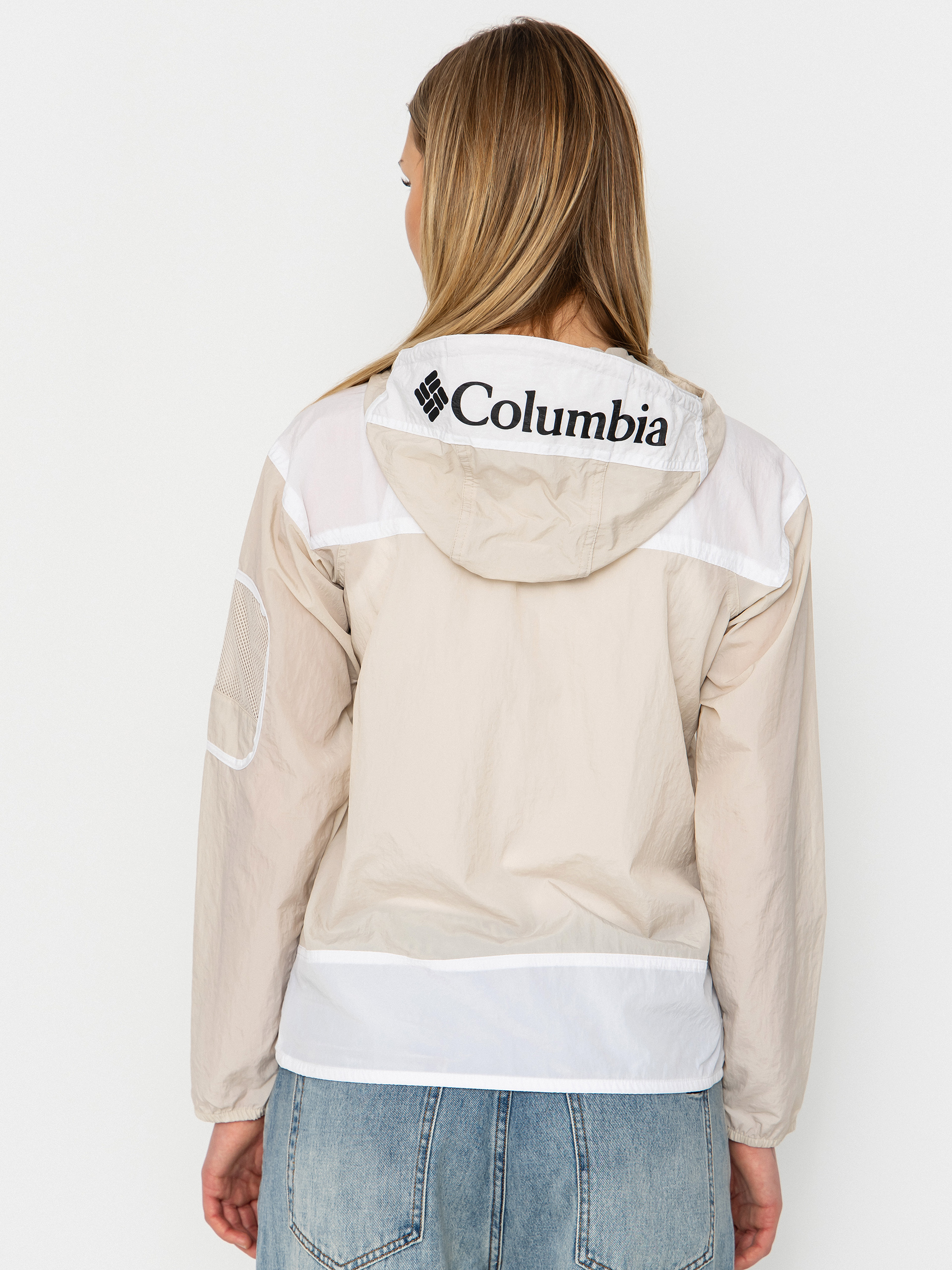 Kurtka Columbia Challenger II Windbreaker Wmn (dark stone/white)