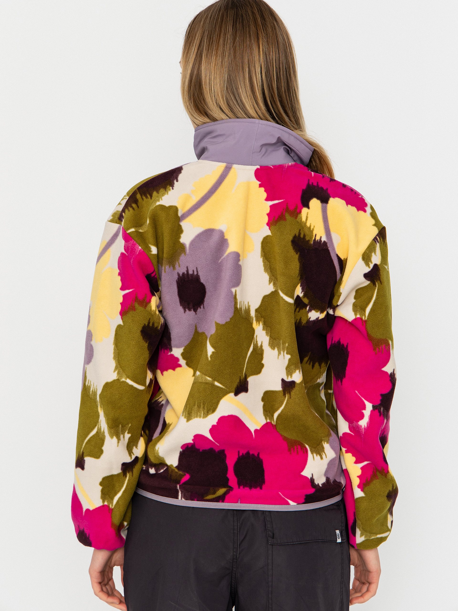 Damski Polar Columbia Sequoia Grove Printed Half Zip (fuchsia/ikatbloom)