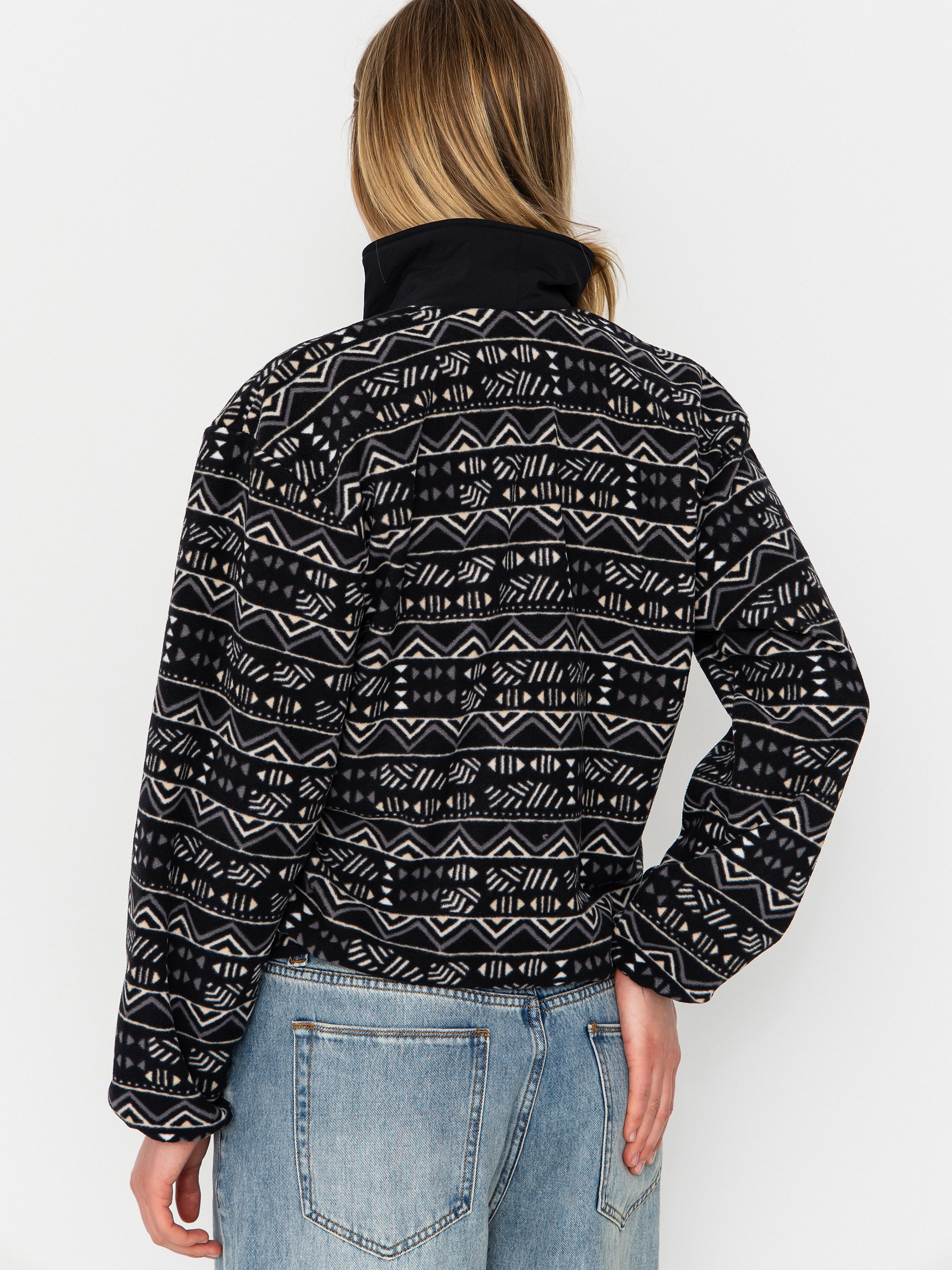 Damski Polar Columbia Sequoia Grove Printed Half Zip (black/horizons)