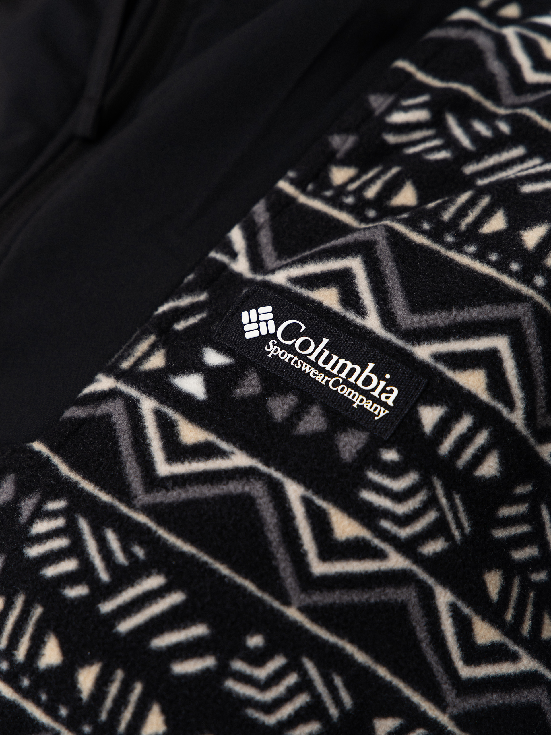 Damski Polar Columbia Sequoia Grove Printed Half Zip (black/horizons)