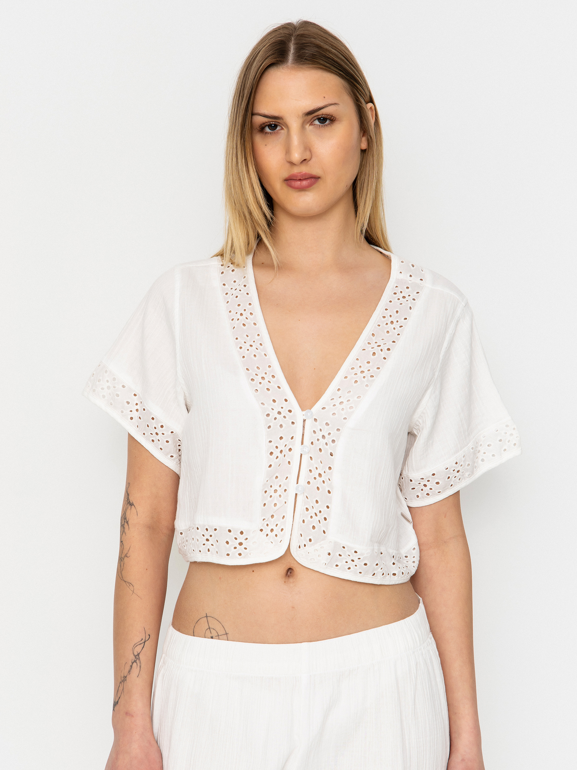 Koszula Brixton Seaside Eyelet Top Wmn