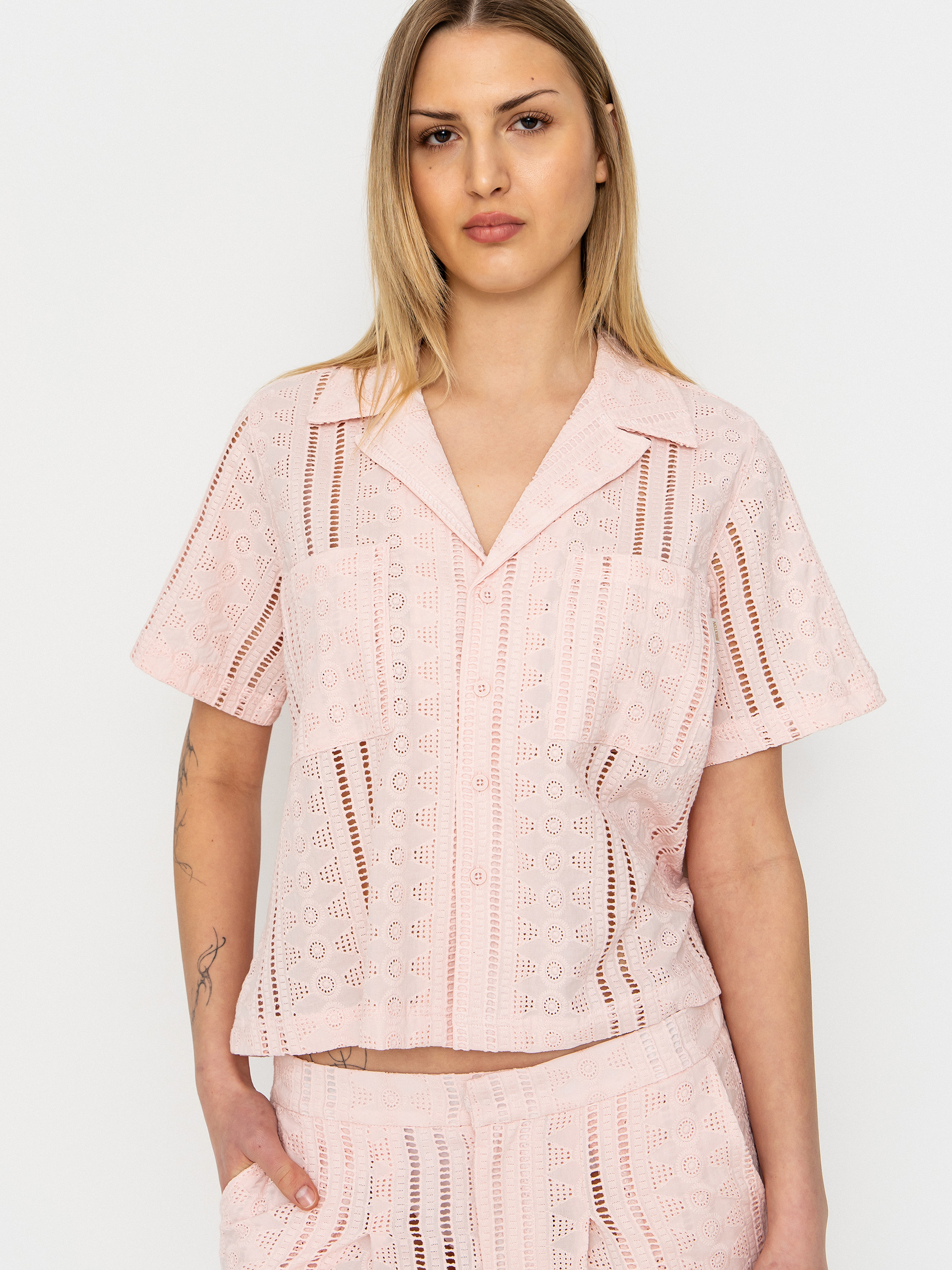 Koszula Brixton Paradise Lounge Wmn (chalk pink)