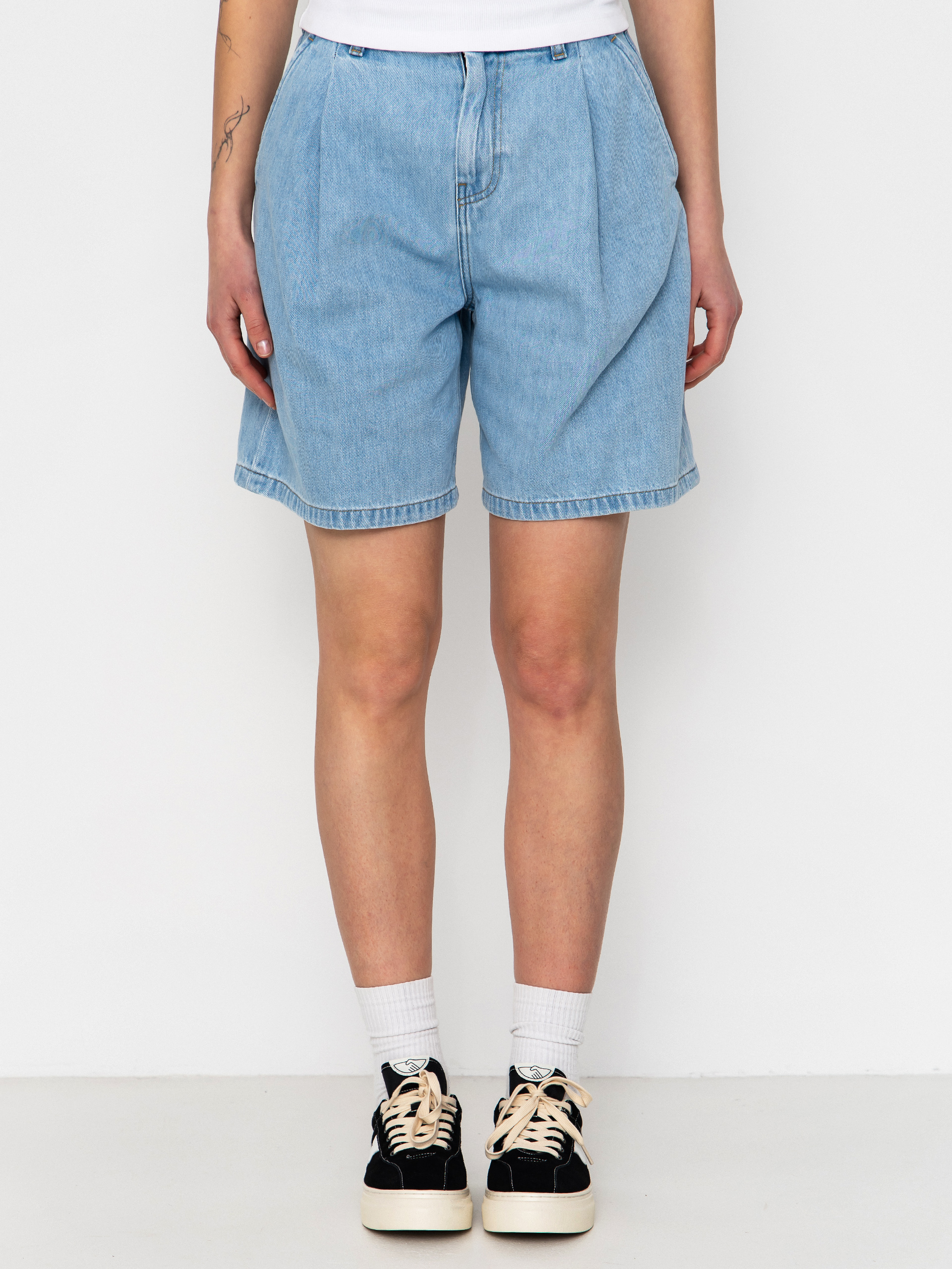 Szorty Carhartt WIP Alta Wmn (blue stone bleached)