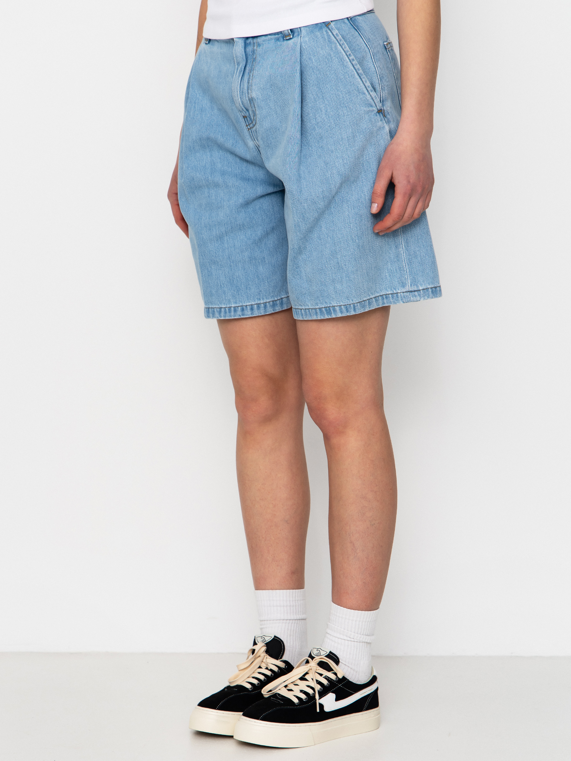 Szorty Carhartt WIP Alta Wmn (blue stone bleached)