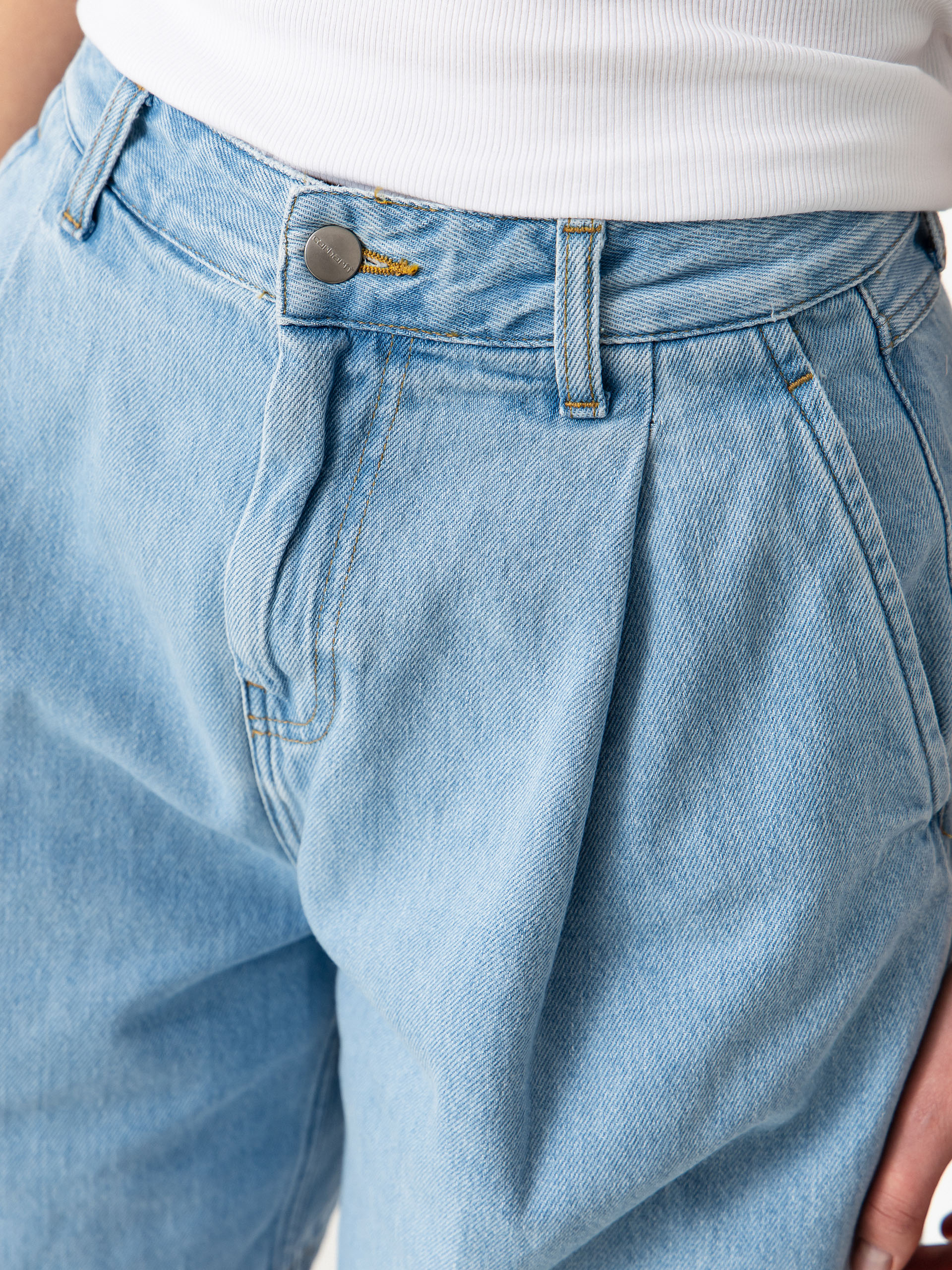 Szorty Carhartt WIP Alta Wmn (blue stone bleached)