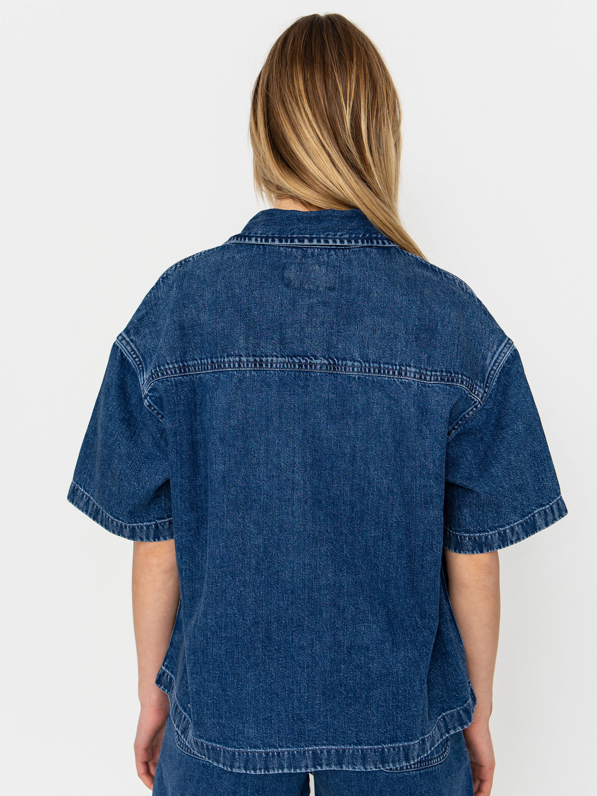 Koszula Carhartt WIP Lovilia Wmn (blue)