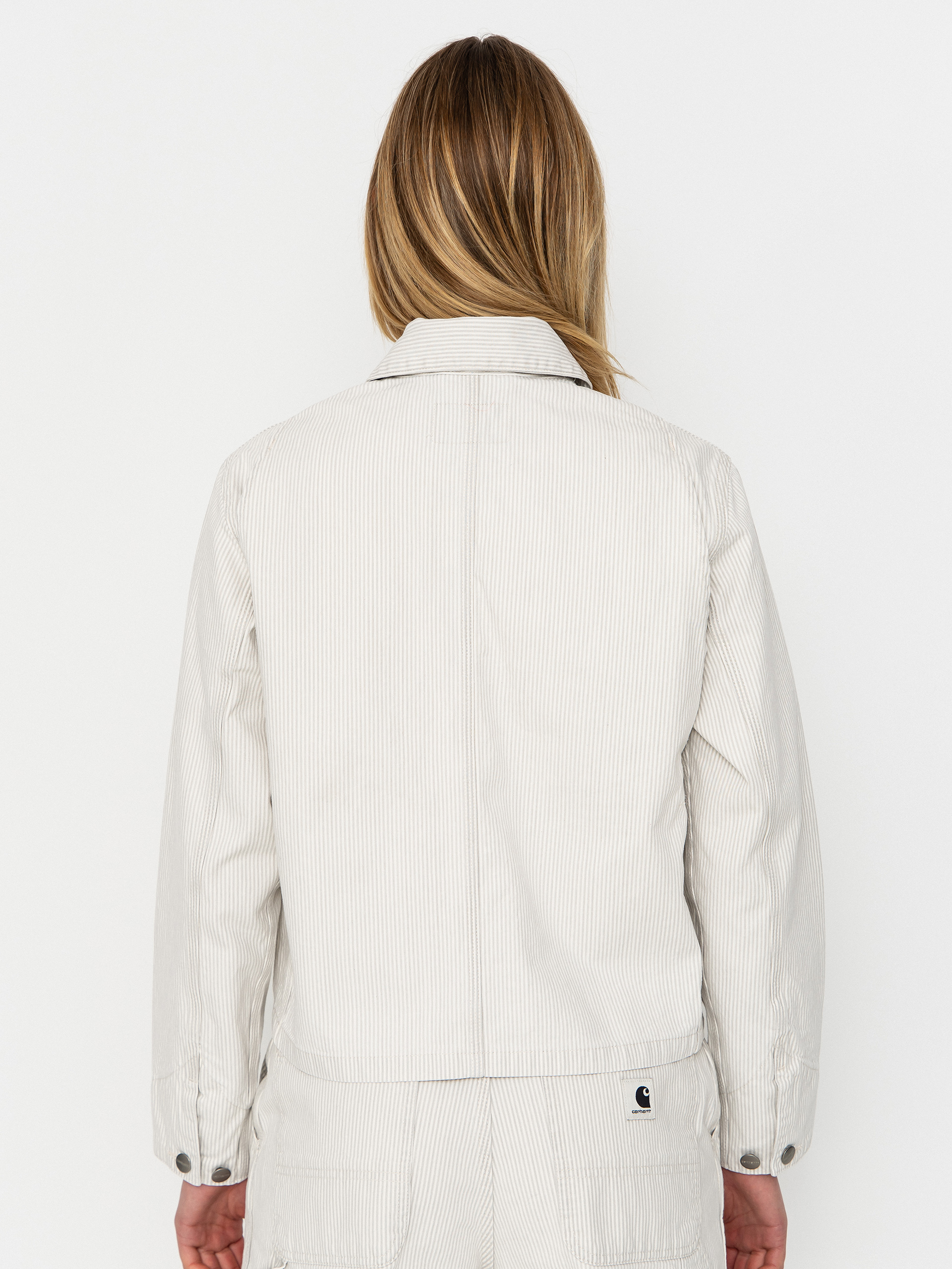 Kurtka Carhartt WIP Mercer Chore Coat Wmn (mercer stripe/graphite/wax)