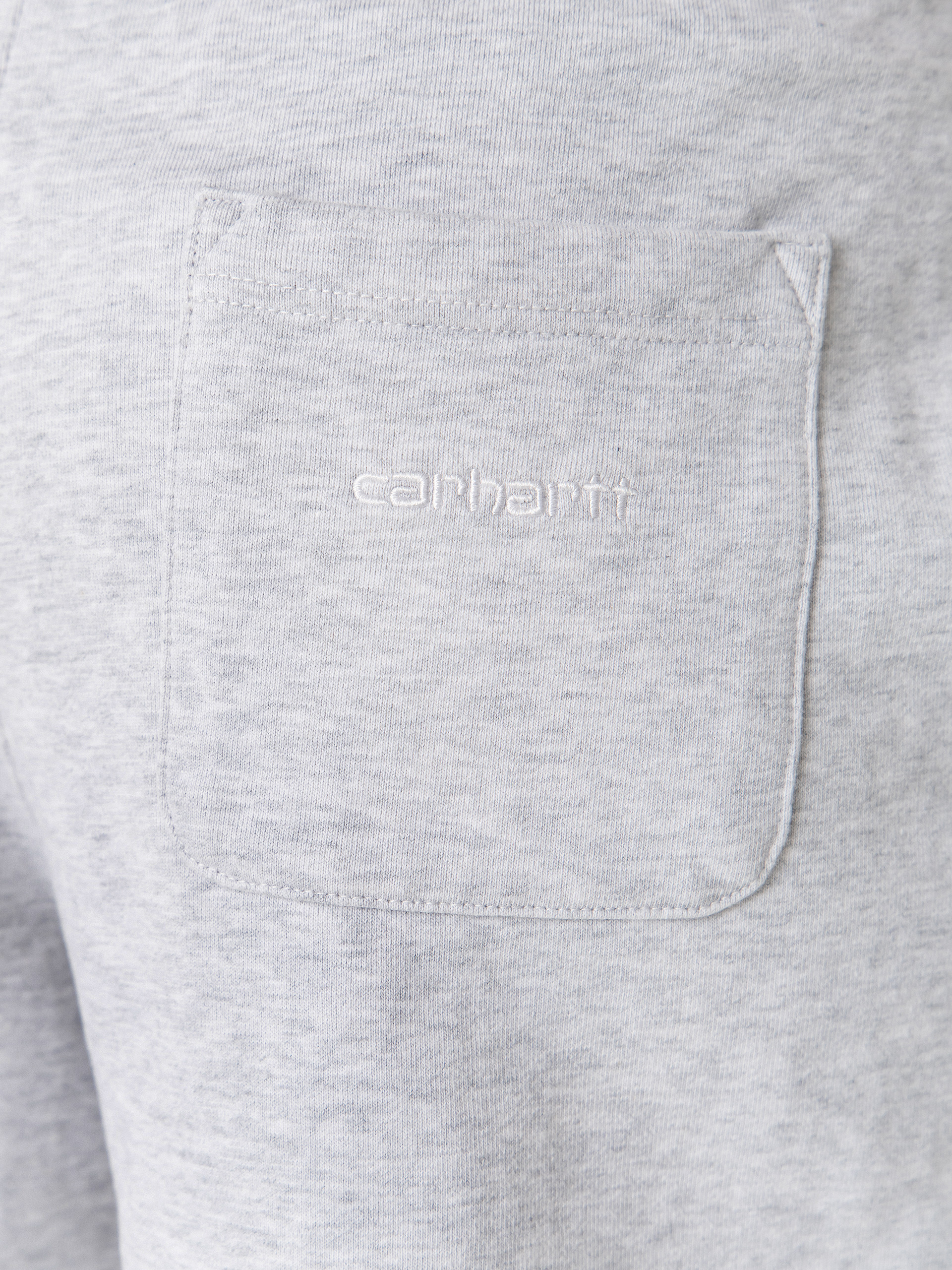 Szorty Carhartt WIP Brenta Wmn (ash heather/white)