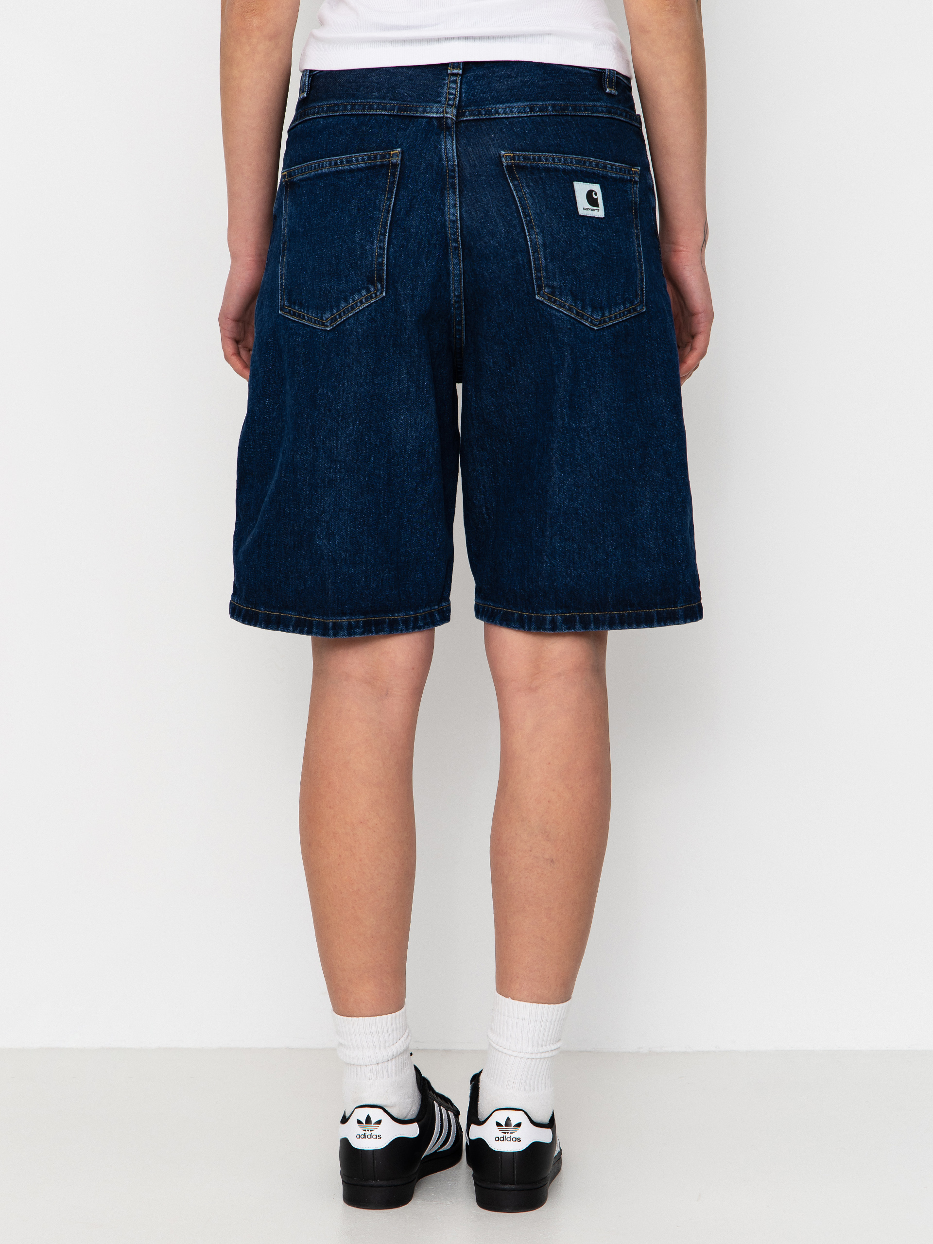 Szorty Carhartt WIP Brandon Wmn (blue stone washed)