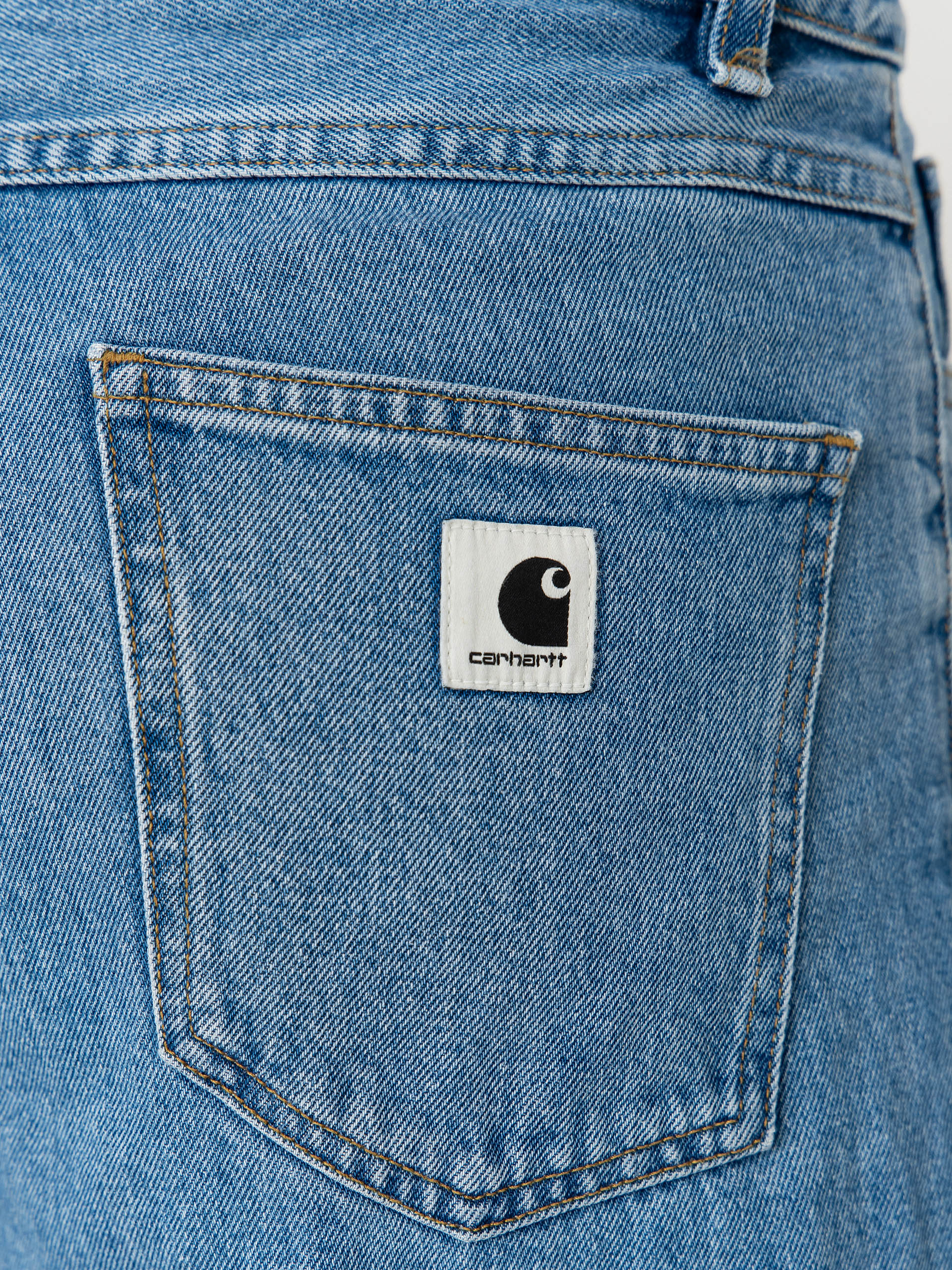 Szorty Carhartt WIP Brandon Wmn (blue stone bleached)