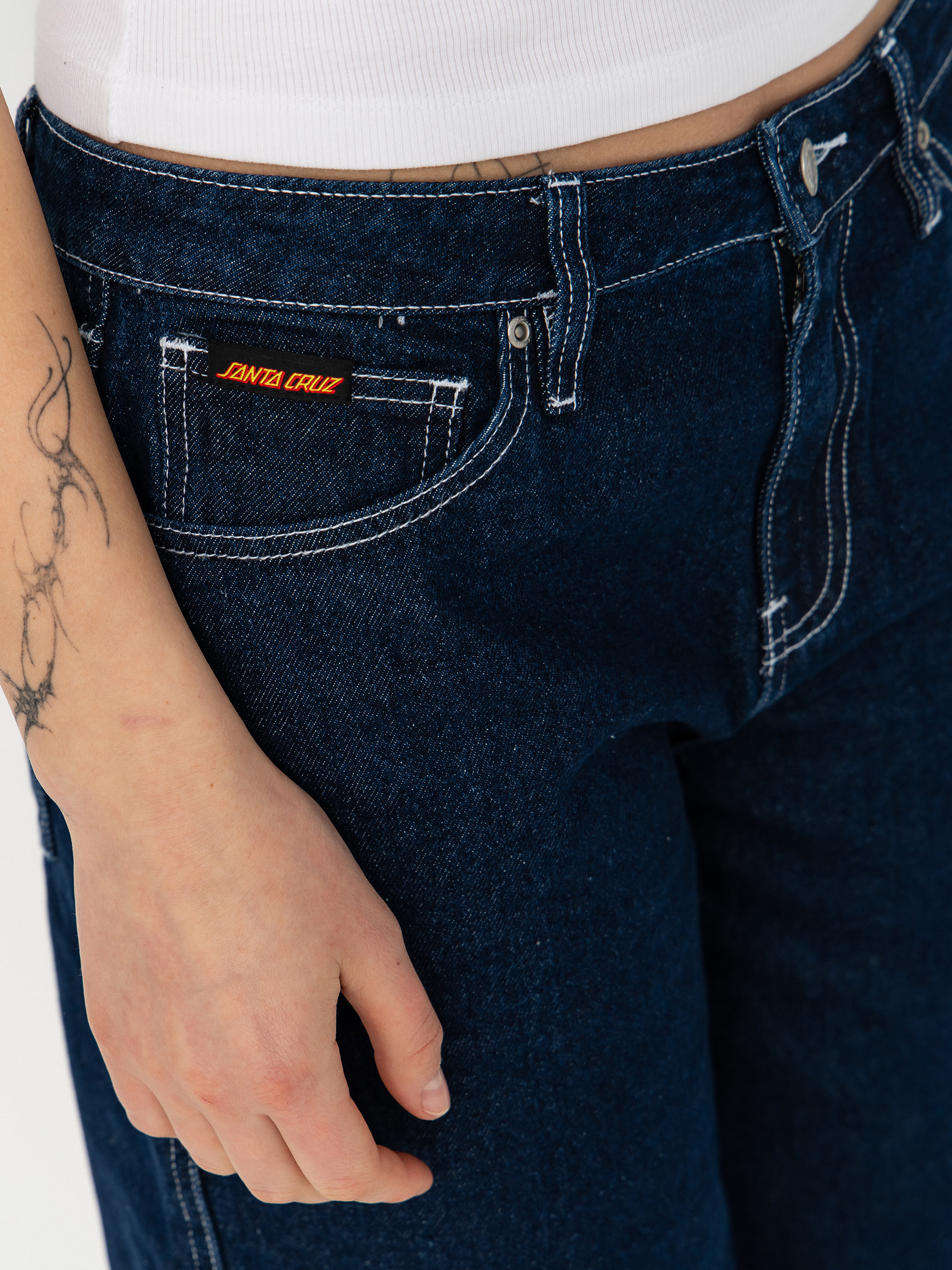 Szorty Santa Cruz Split Sun Wmn (dark denim)