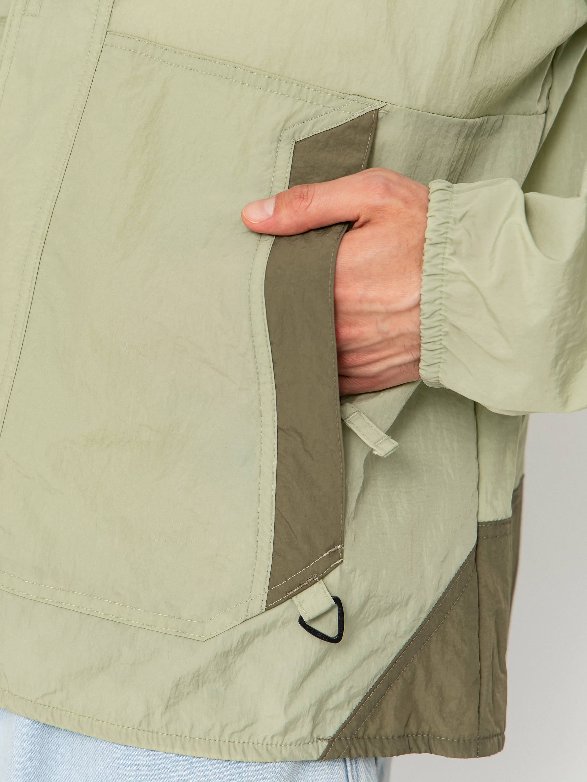 Kurtka Columbia Challenger II Windbreaker (safari/stone green)
