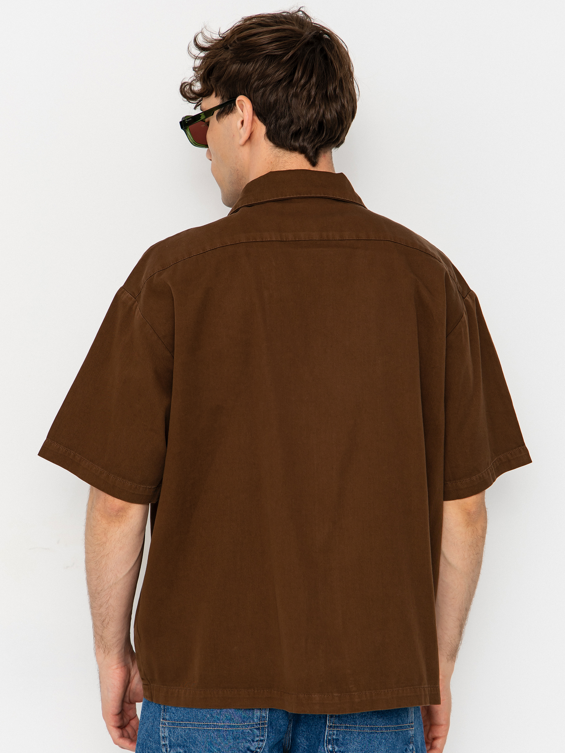 Koszula Dickies 247 Garment Dyed Work (timber brown)