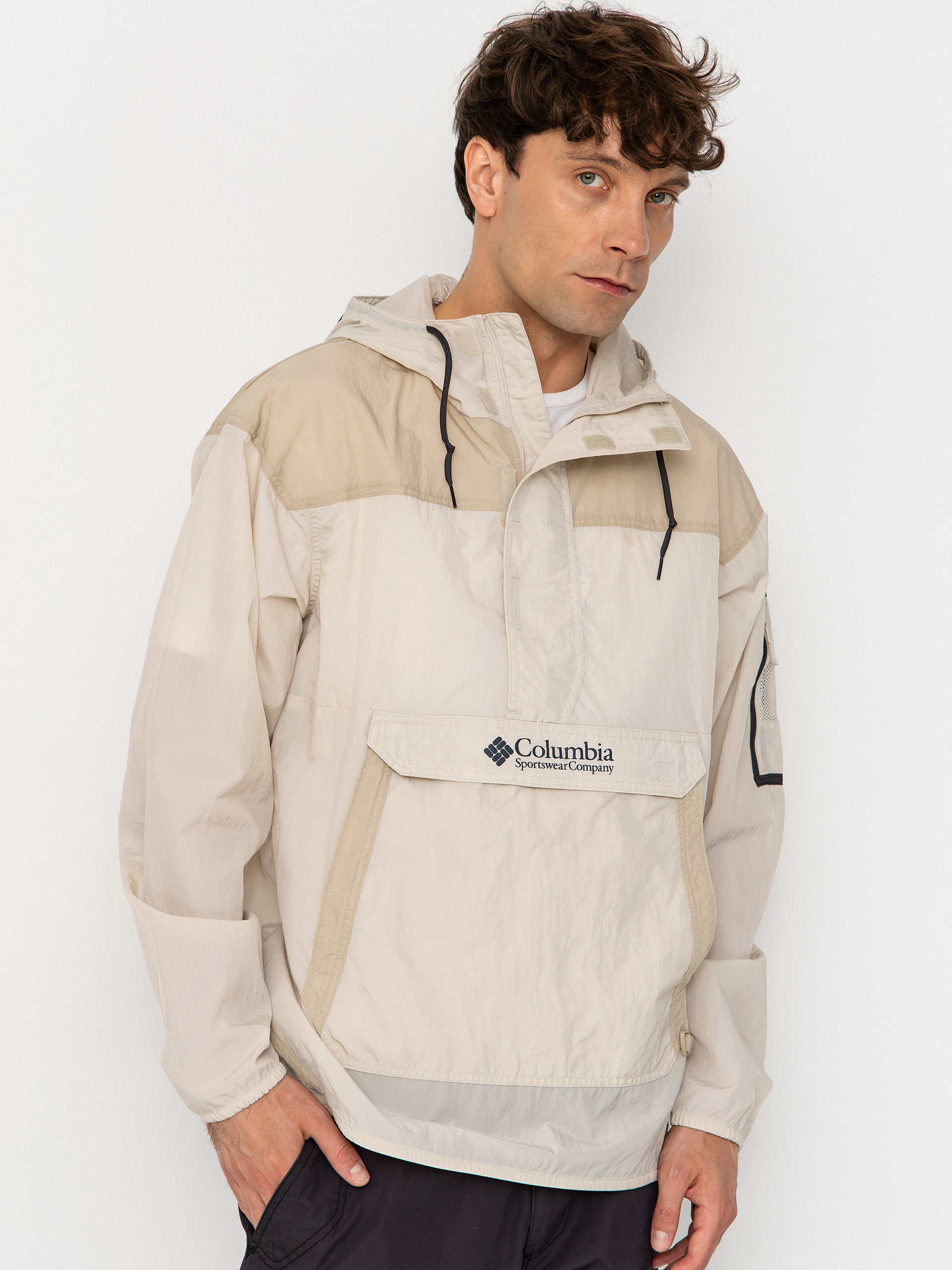 Kurtka Columbia Challenger Windbreaker Anorak (dark stone/ancient fossil)