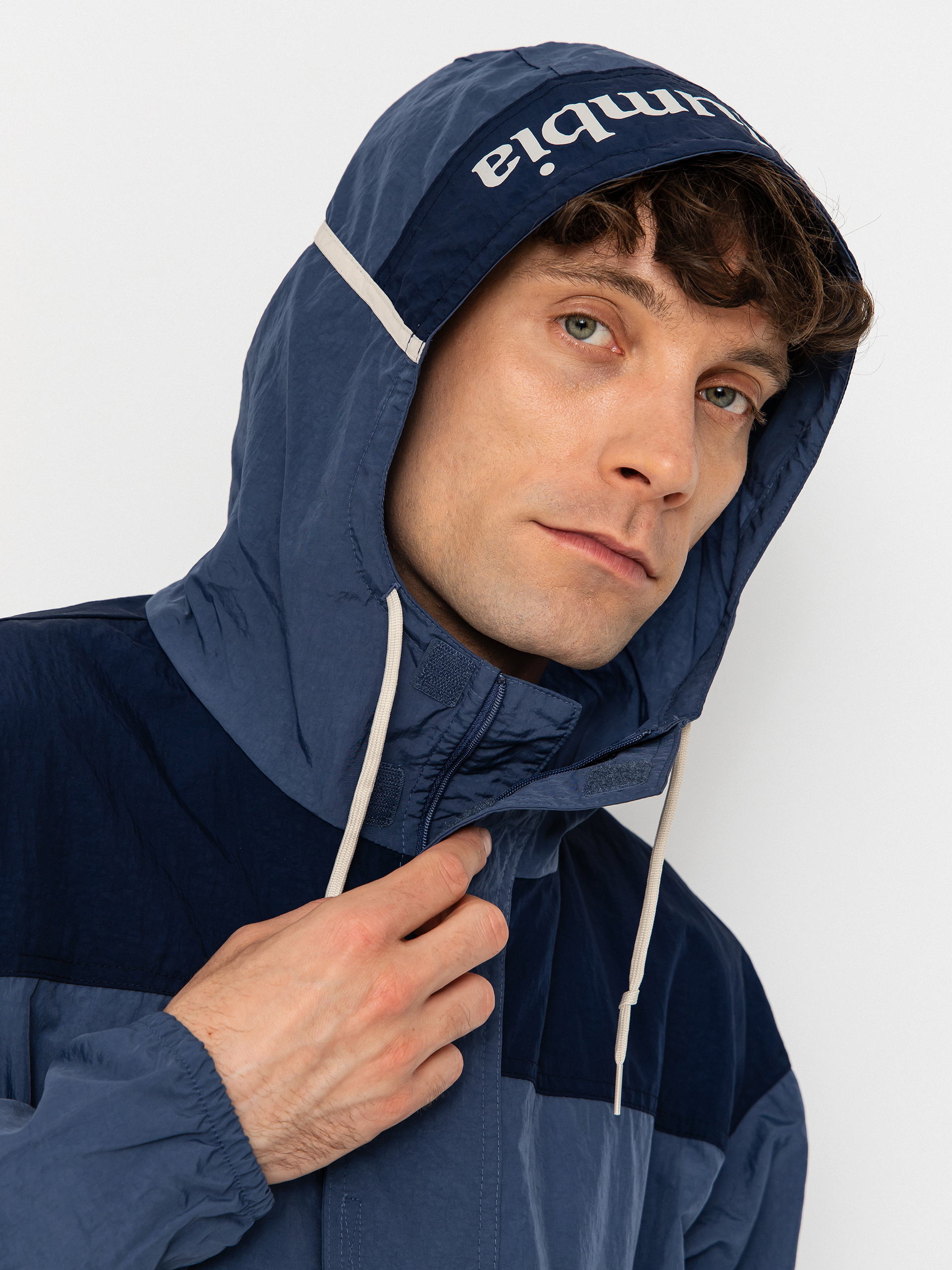 Kurtka Columbia Challenger Windbreaker Anorak (dark mountain/collegiate navy)