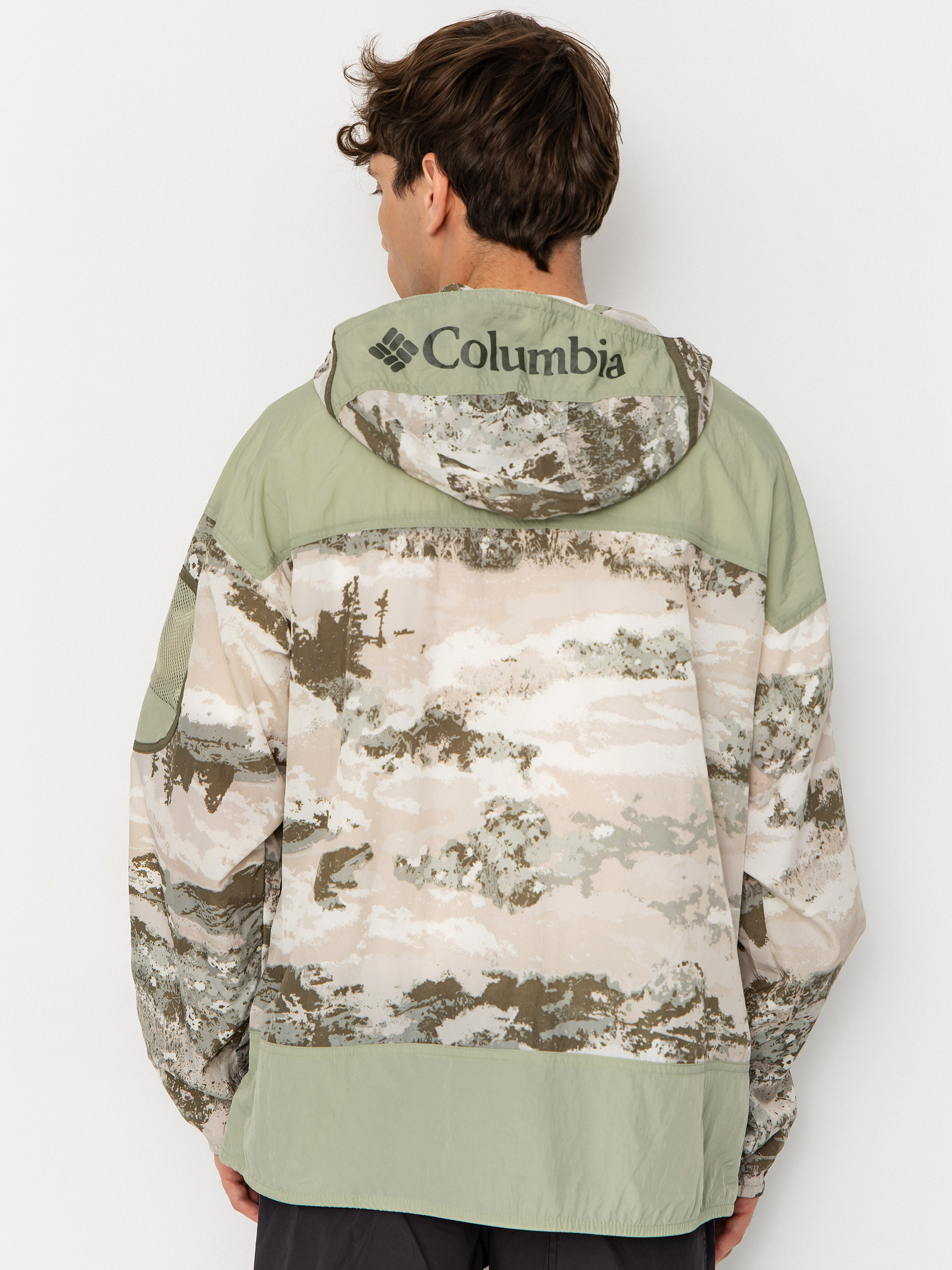 Kurtka Columbia Challenger II Novelty Windbreaker (safari fieldaze/safari)