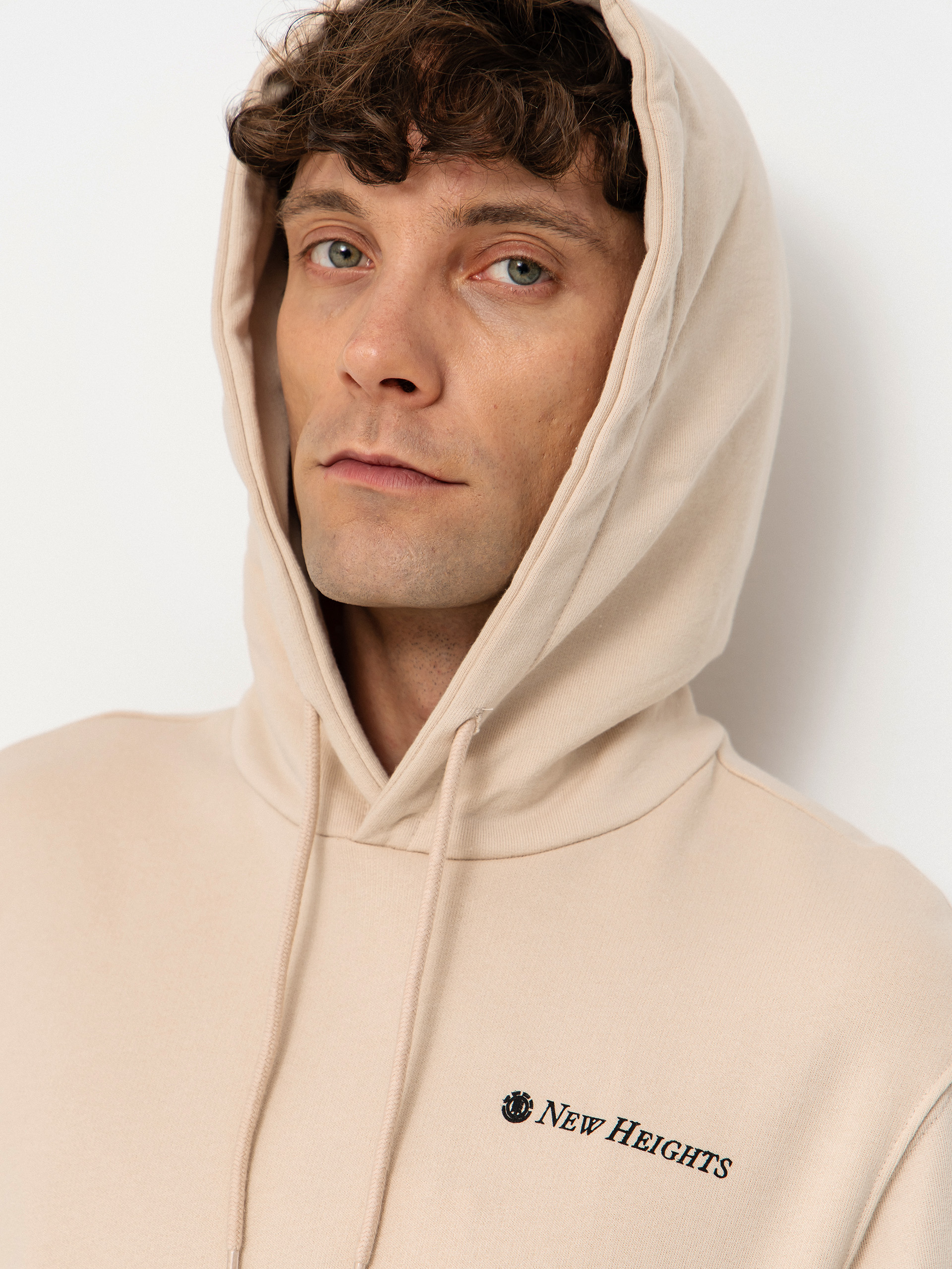 Bluza z kapturem Element New Heights HD (oat milk)