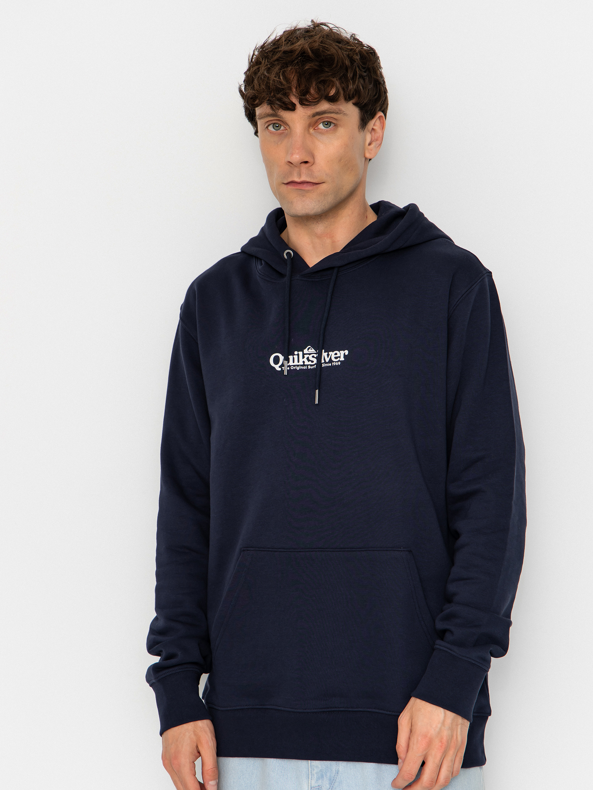 Bluza z kapturem Quiksilver Fineline HD (dark navy)