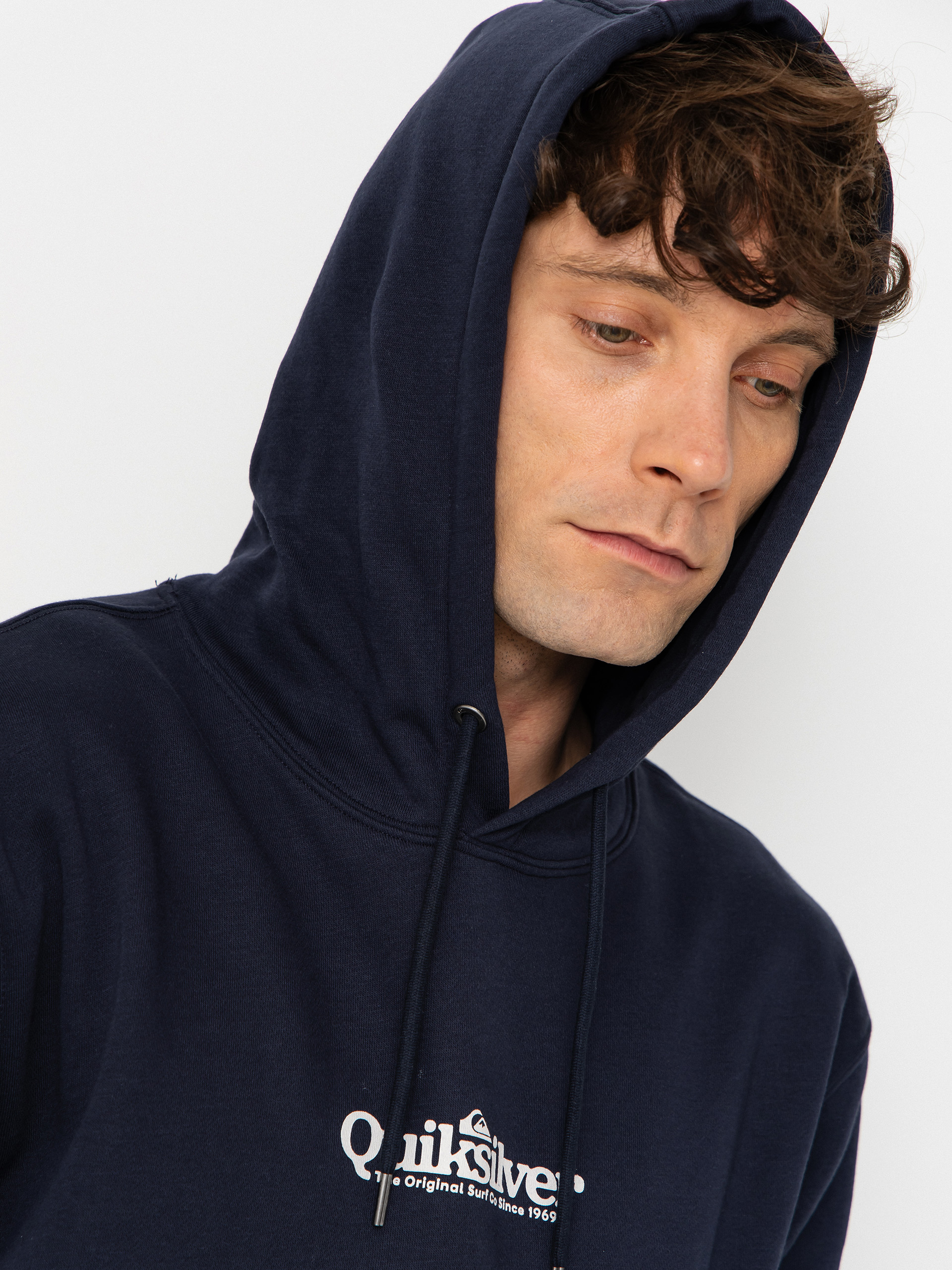 Bluza z kapturem Quiksilver Fineline HD (dark navy)