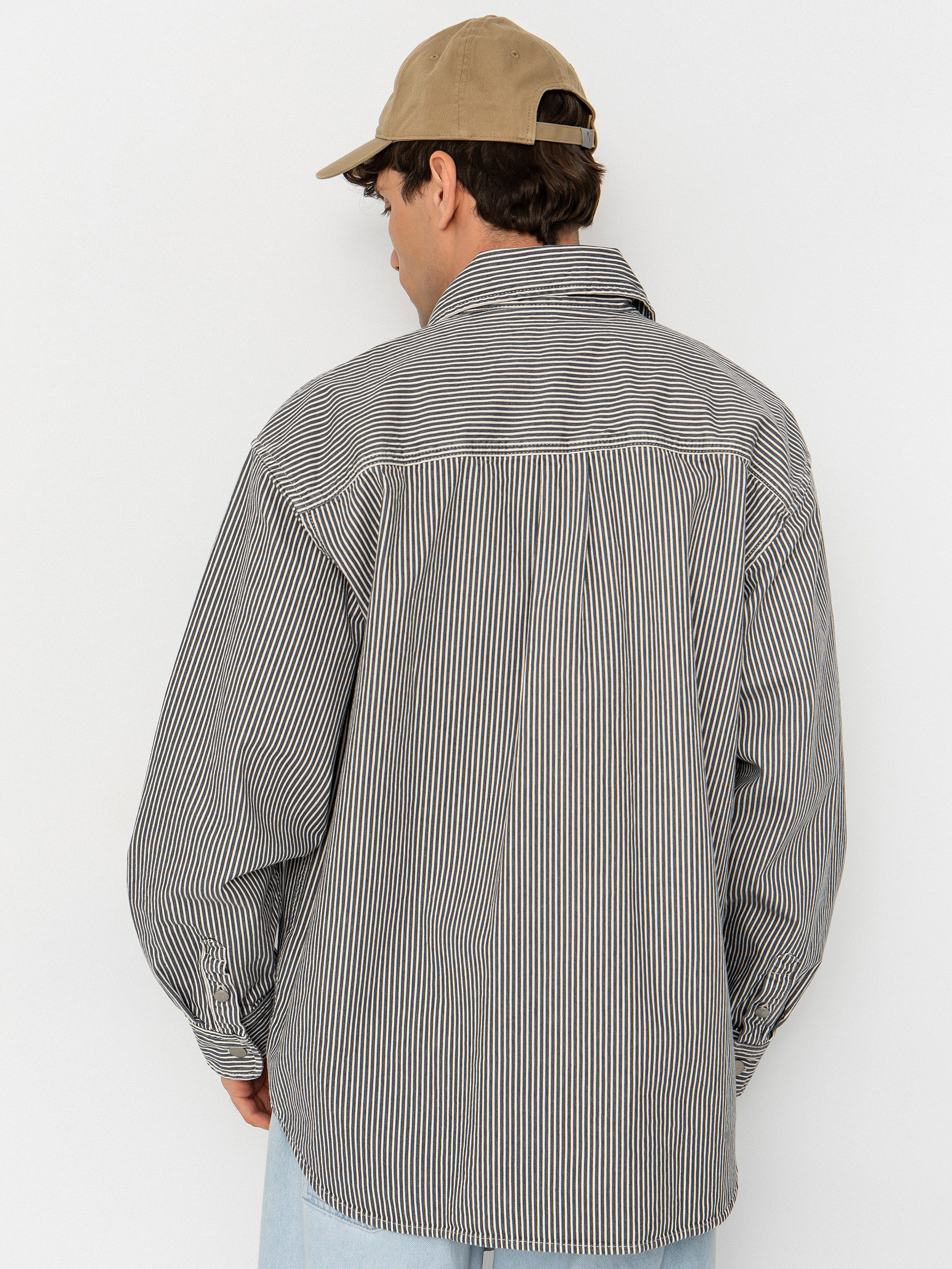 Kurtka Carhartt WIP Mercer (mercer stripe/graphite/wax)