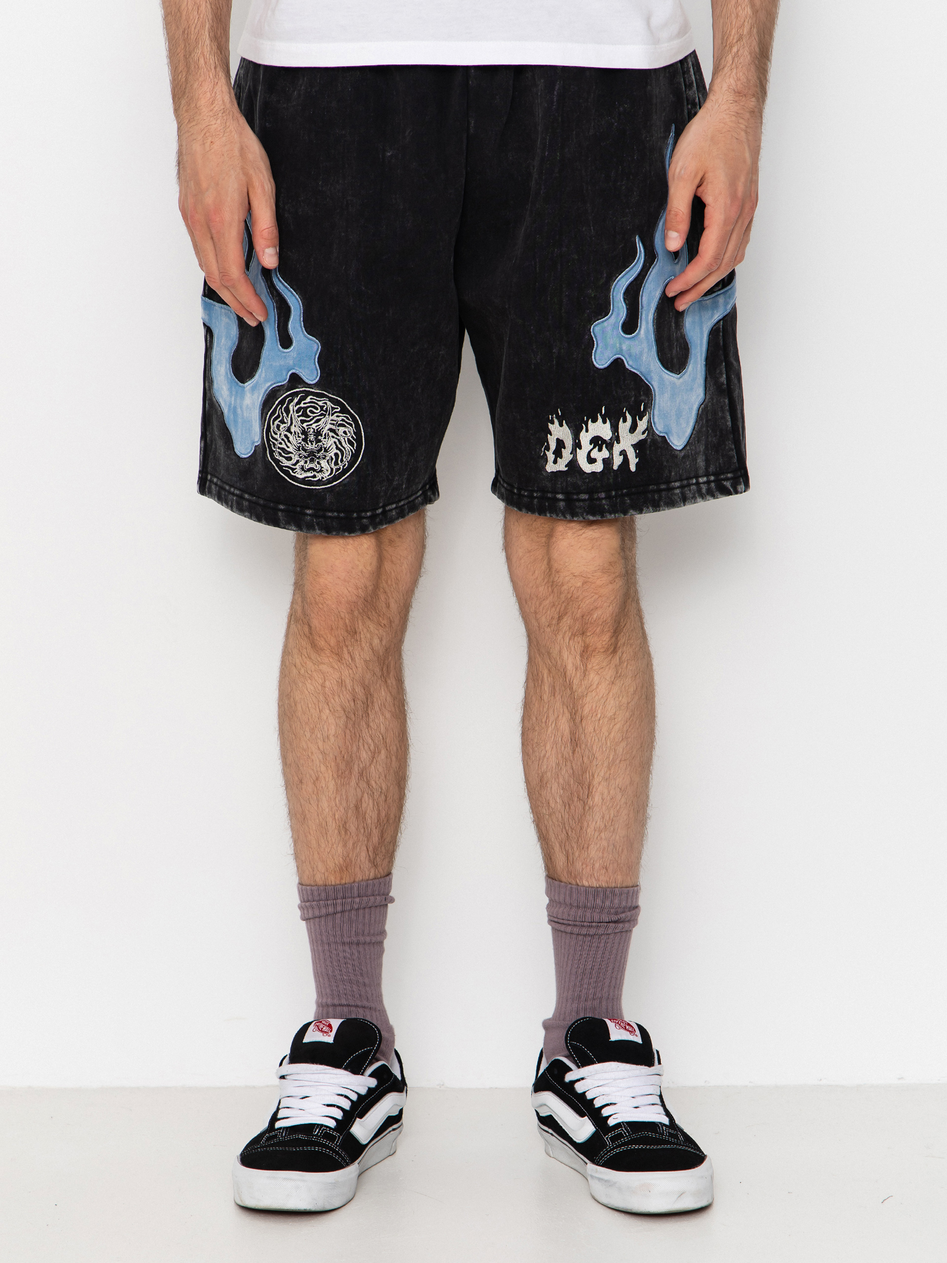Szorty DGK Storm (washed black)