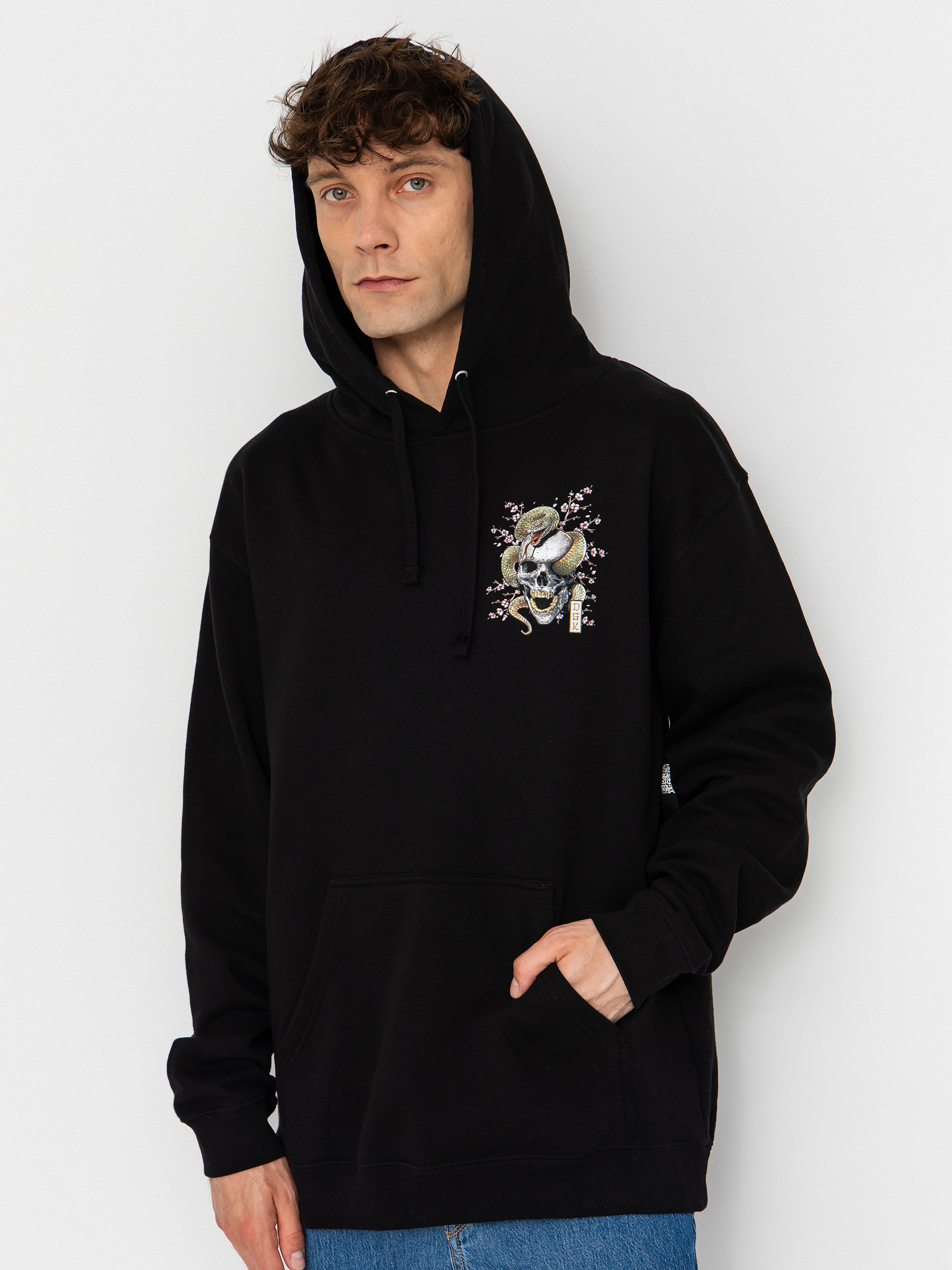 Bluza z kapturem DGK Strength HD (black)