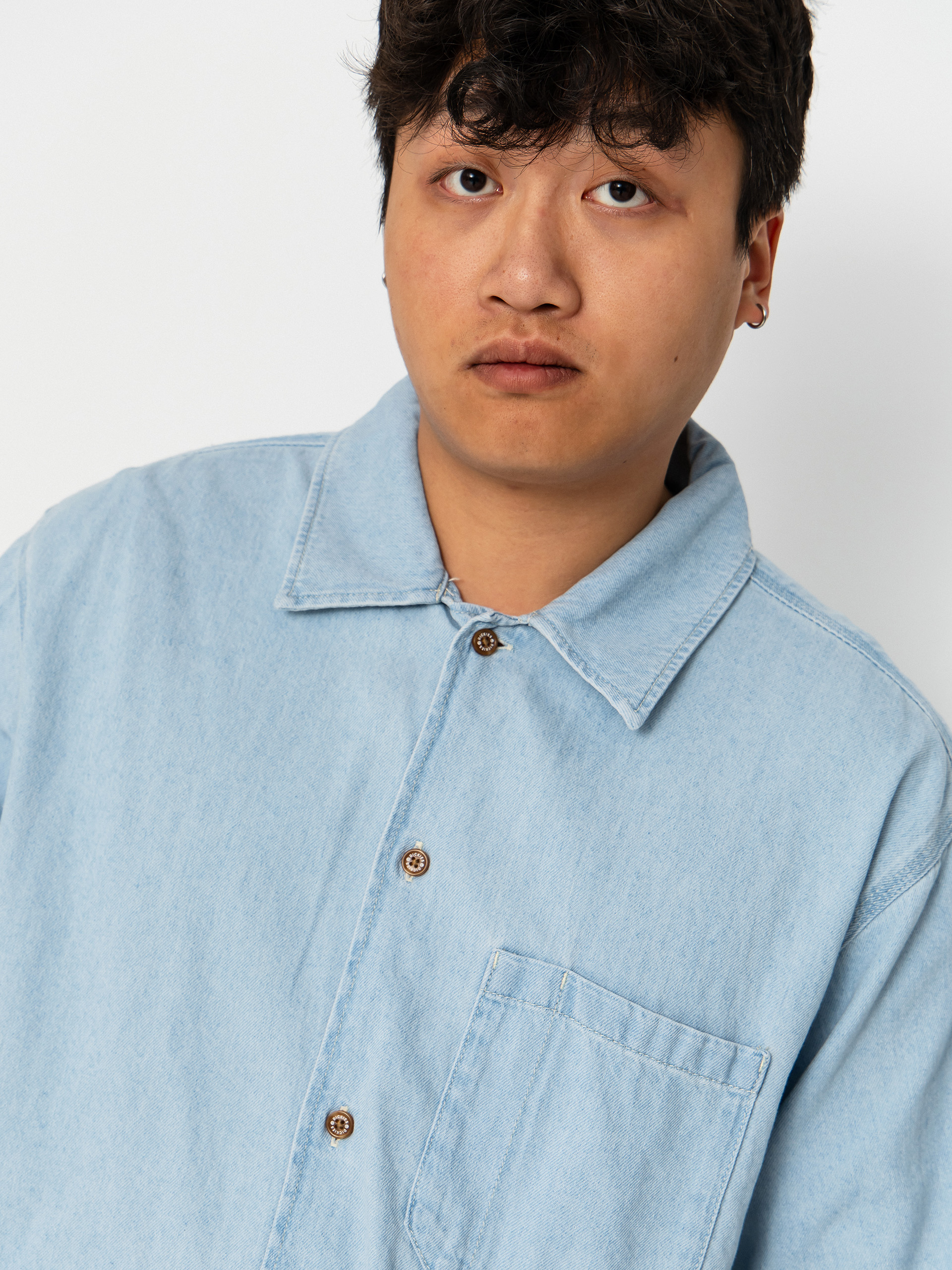 Koszula Dickies Denim (fog blue)