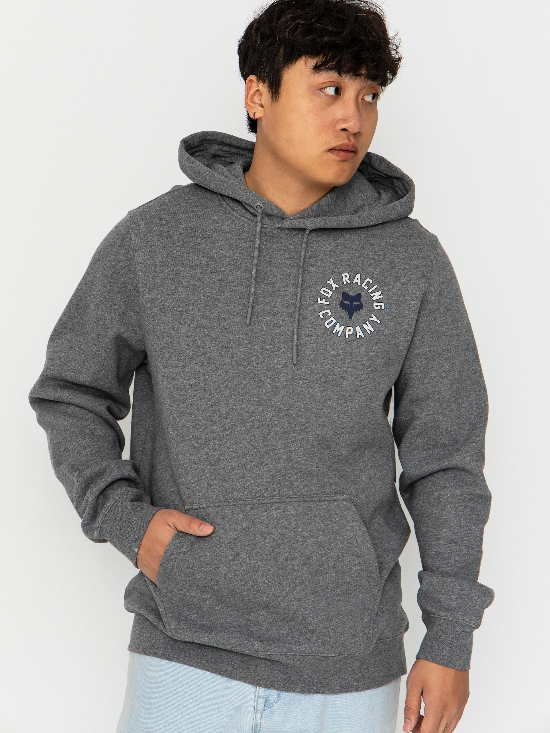 Bluza z kapturem Fox Beam HD (heather graphite)