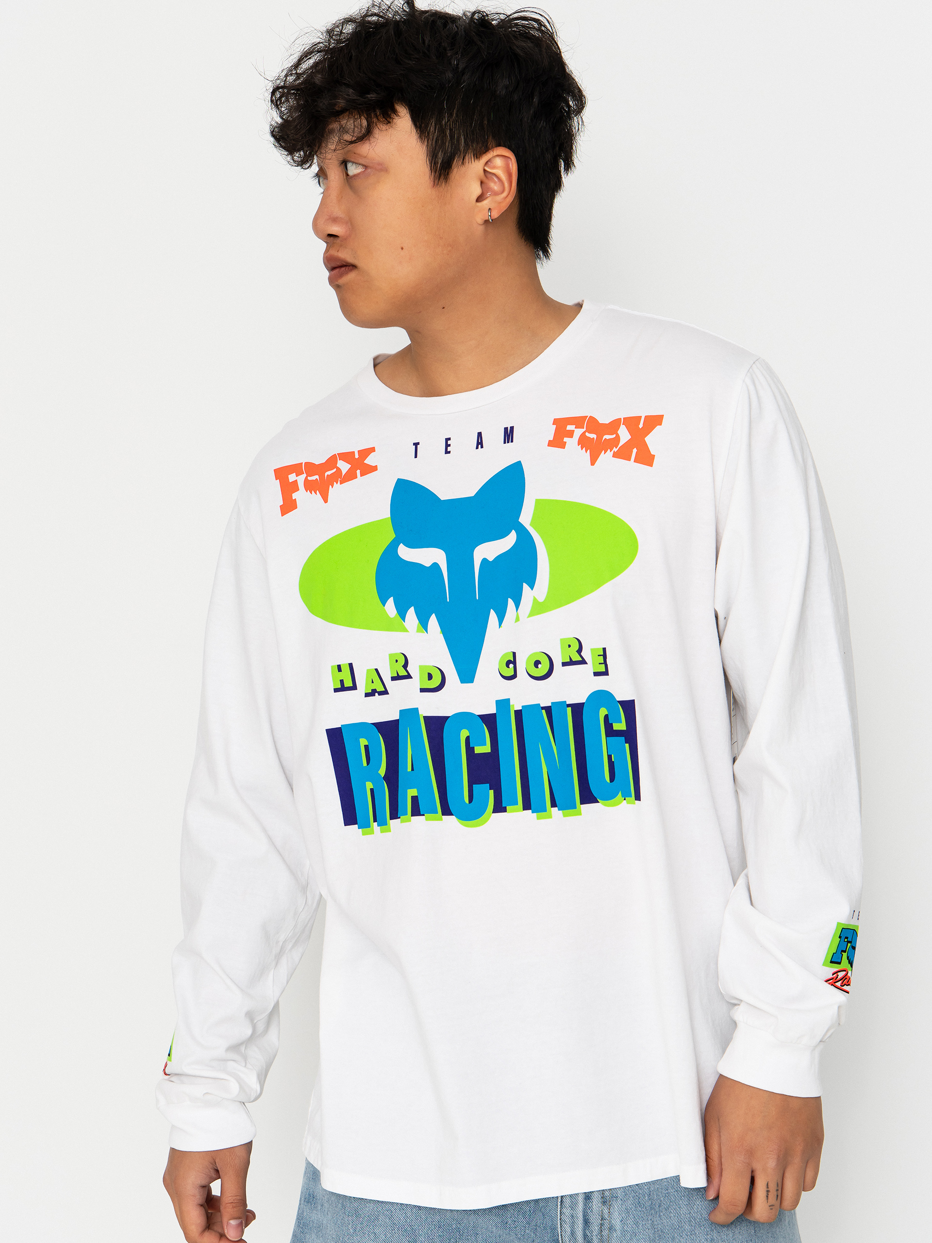 Longsleeve Fox Hardcore 195 (white)