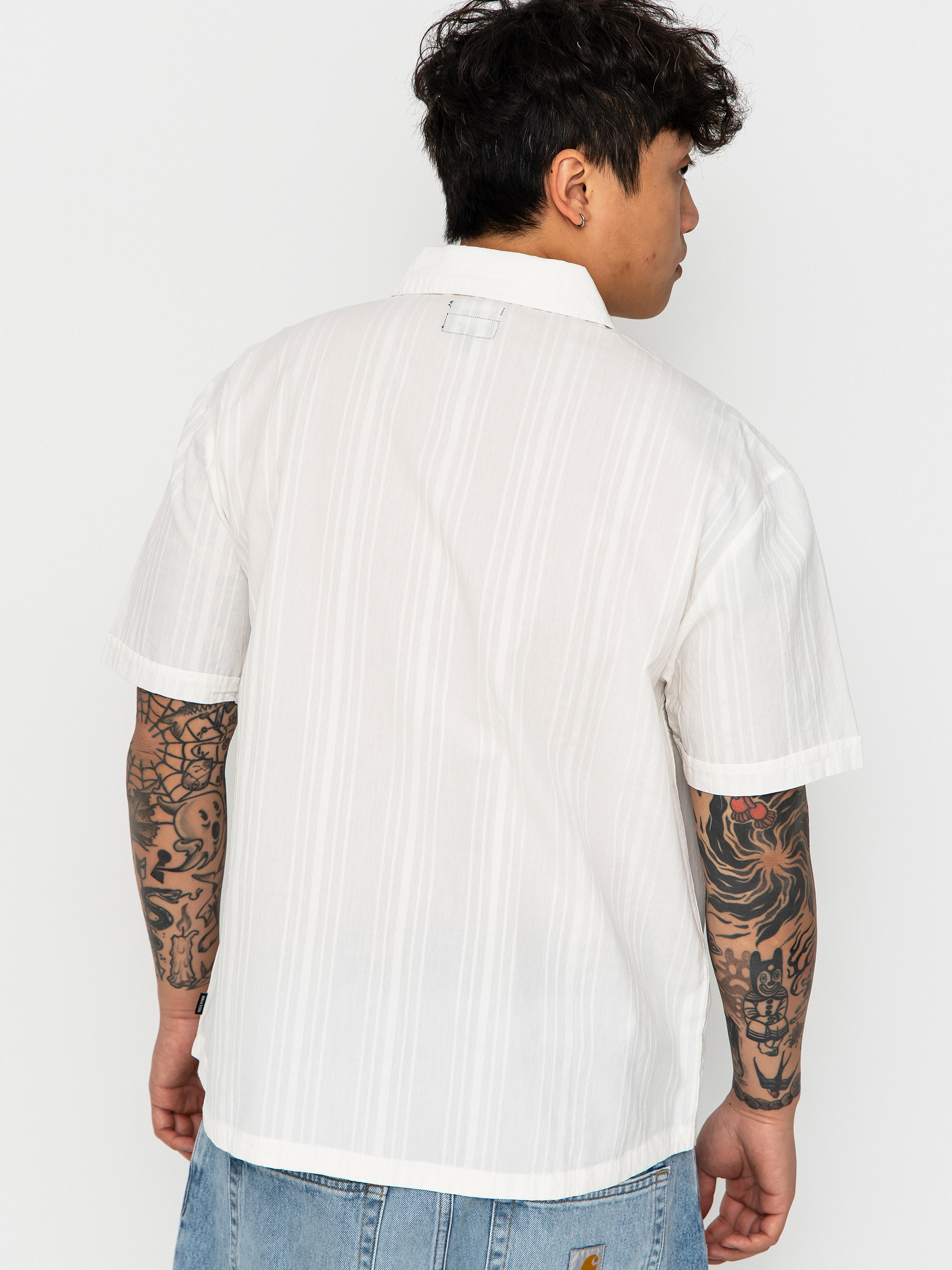 Koszula Brixton The Vintage (off white jacquard stripe)